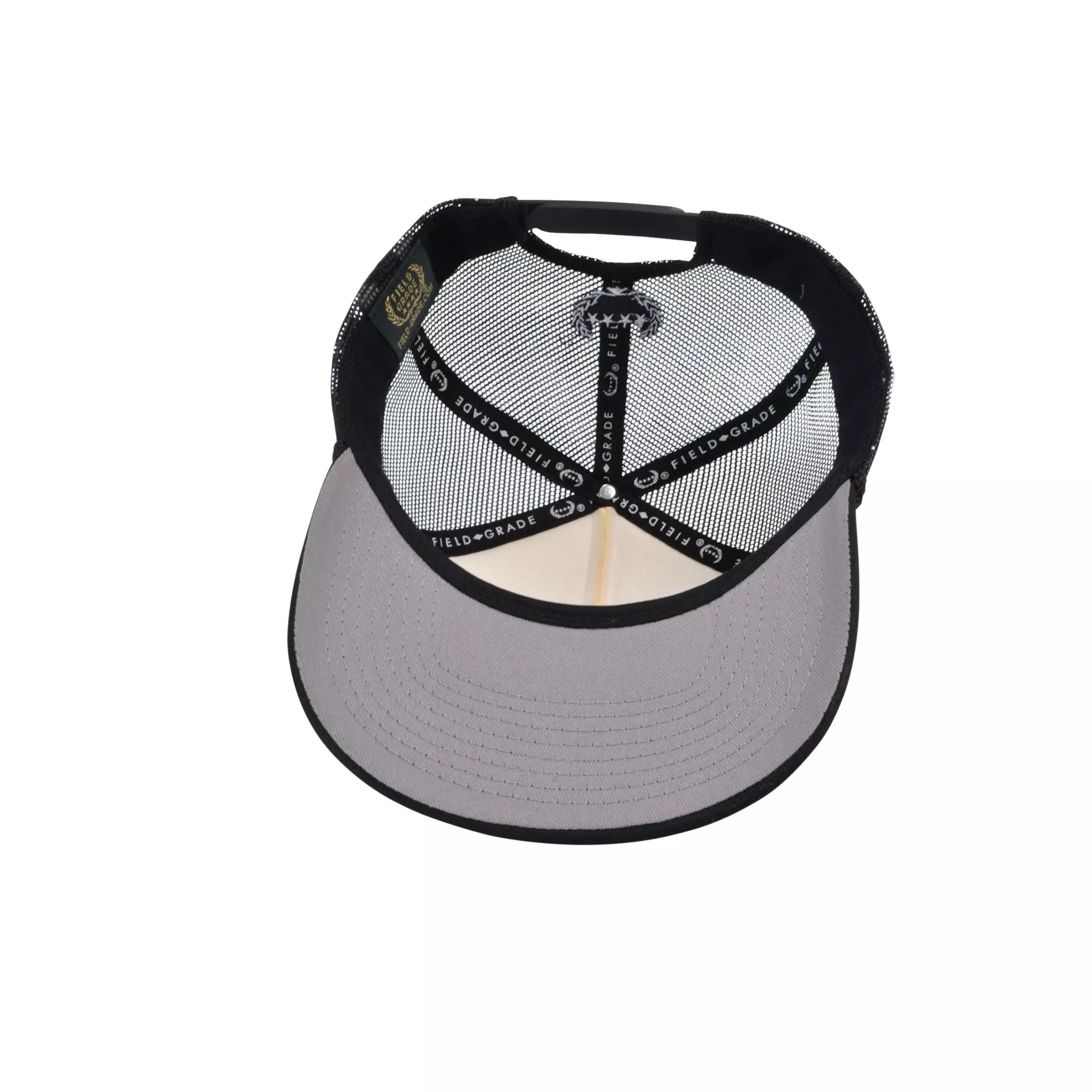 Field Grade Beware of Dog Foam Trucker Snapback-Cream - CREAM