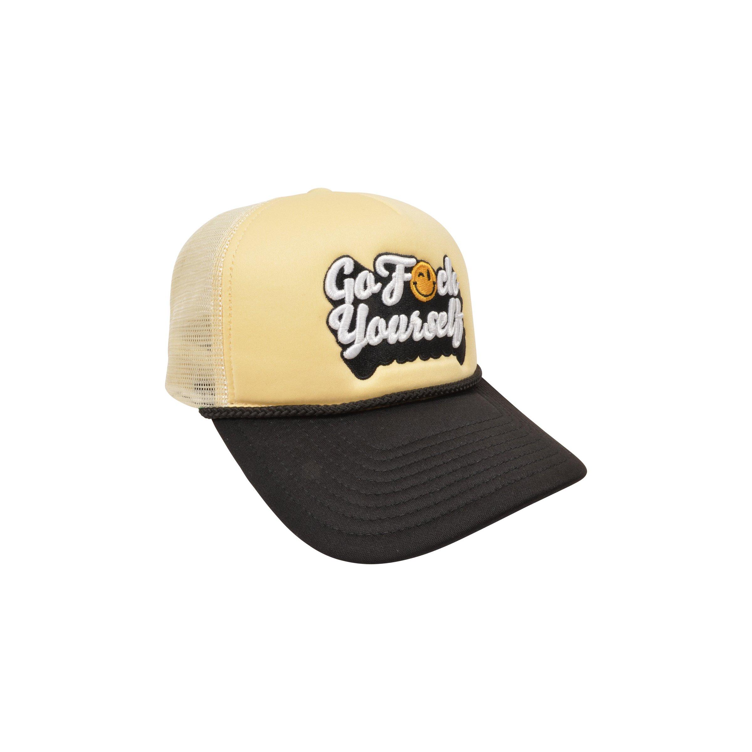 Field Grade F. Yourself Trucker Snapback-Cream - CREAM Thumbnail View 2