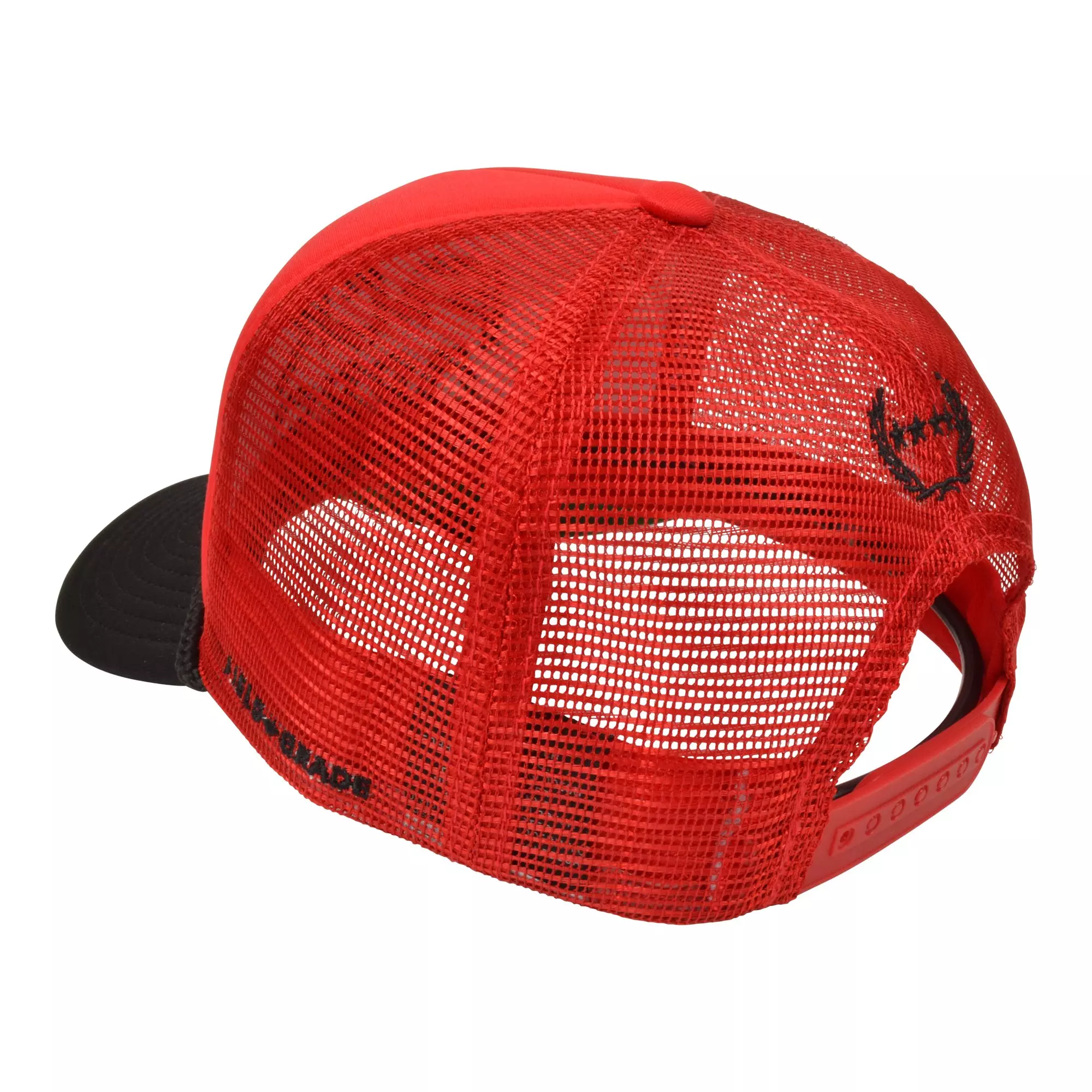 Field Grade F*cks The Opps Trucker Snapback-Black/Red - BLACK/RED