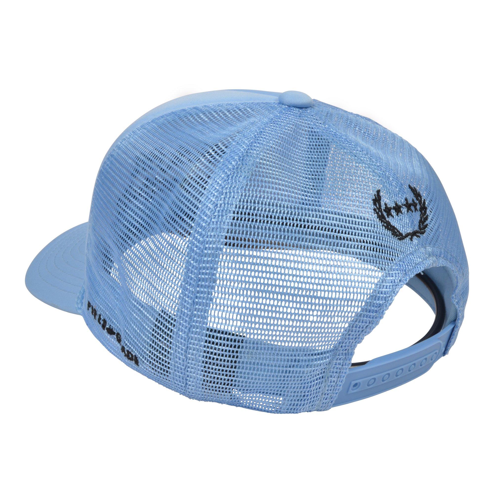Field Grade Respectfully Corded Trucker Snapback-Blue - BLUE Thumbnail View 3