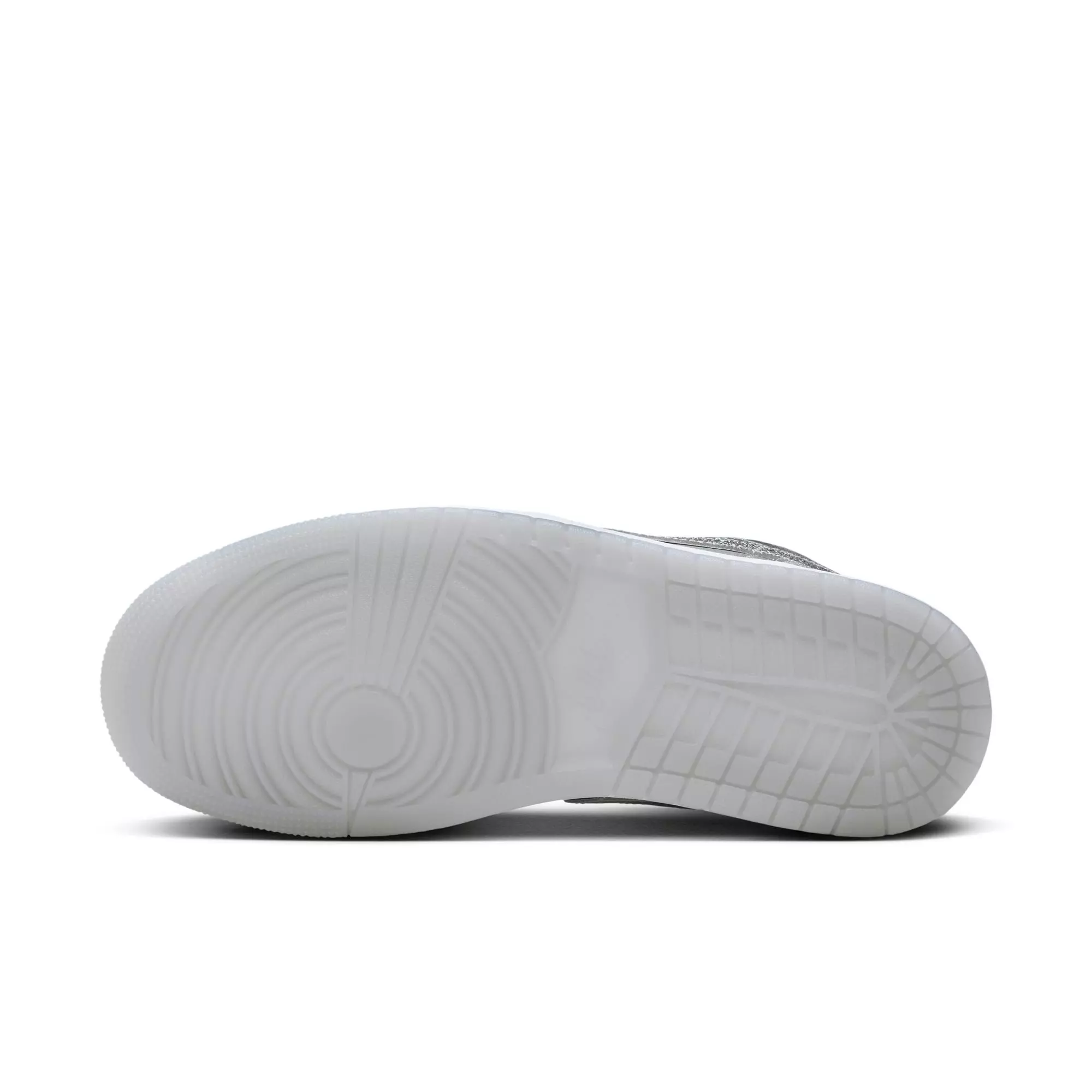 Jordan 1 Low "Metallic Silver/Photon Dust/Wolf Grey" Women's Shoe - WHITE/SILVER