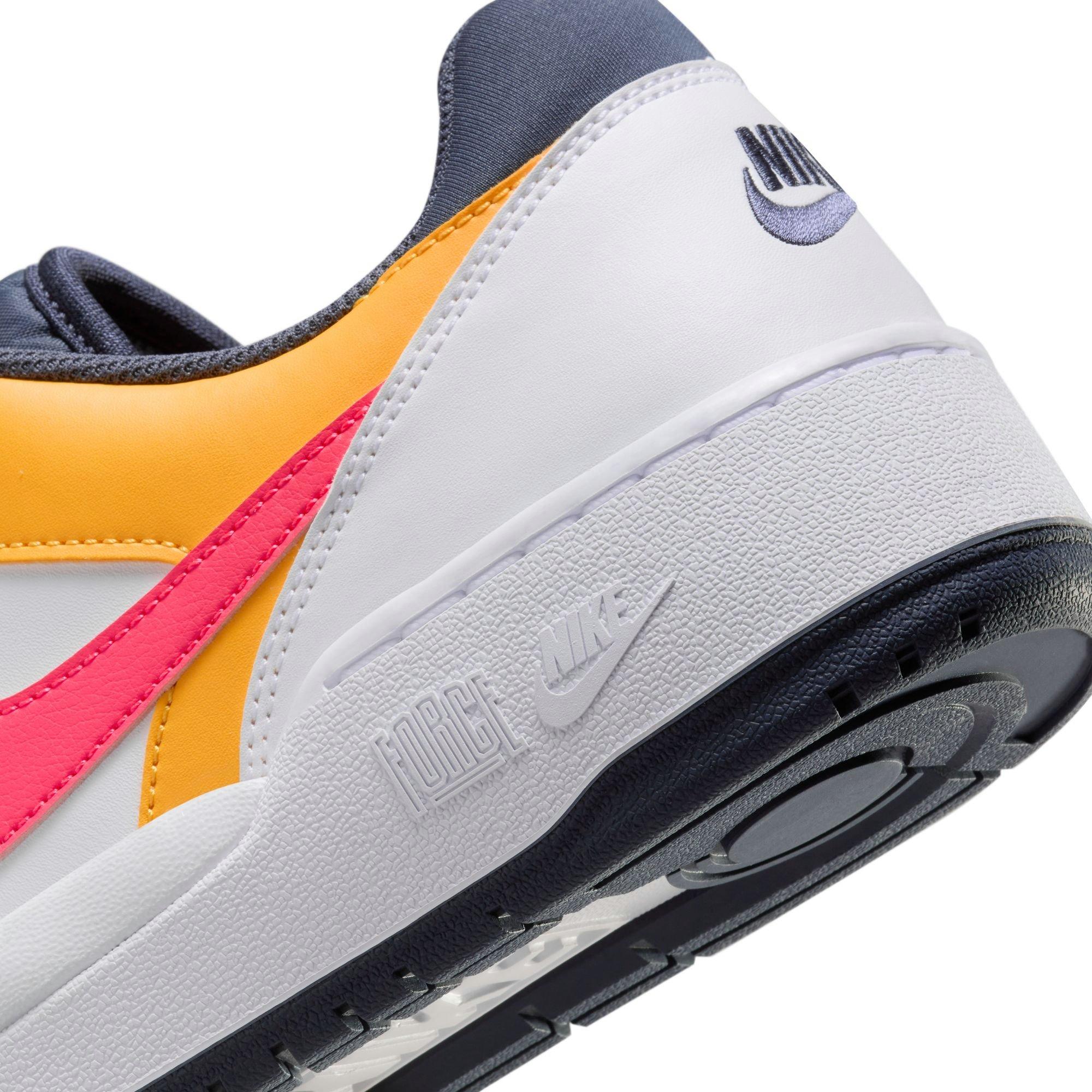 Nike Full Force Low "White/Racer Pink/Thunder Blue" Men's Shoe - MULTI-COLOR Thumbnail View 10