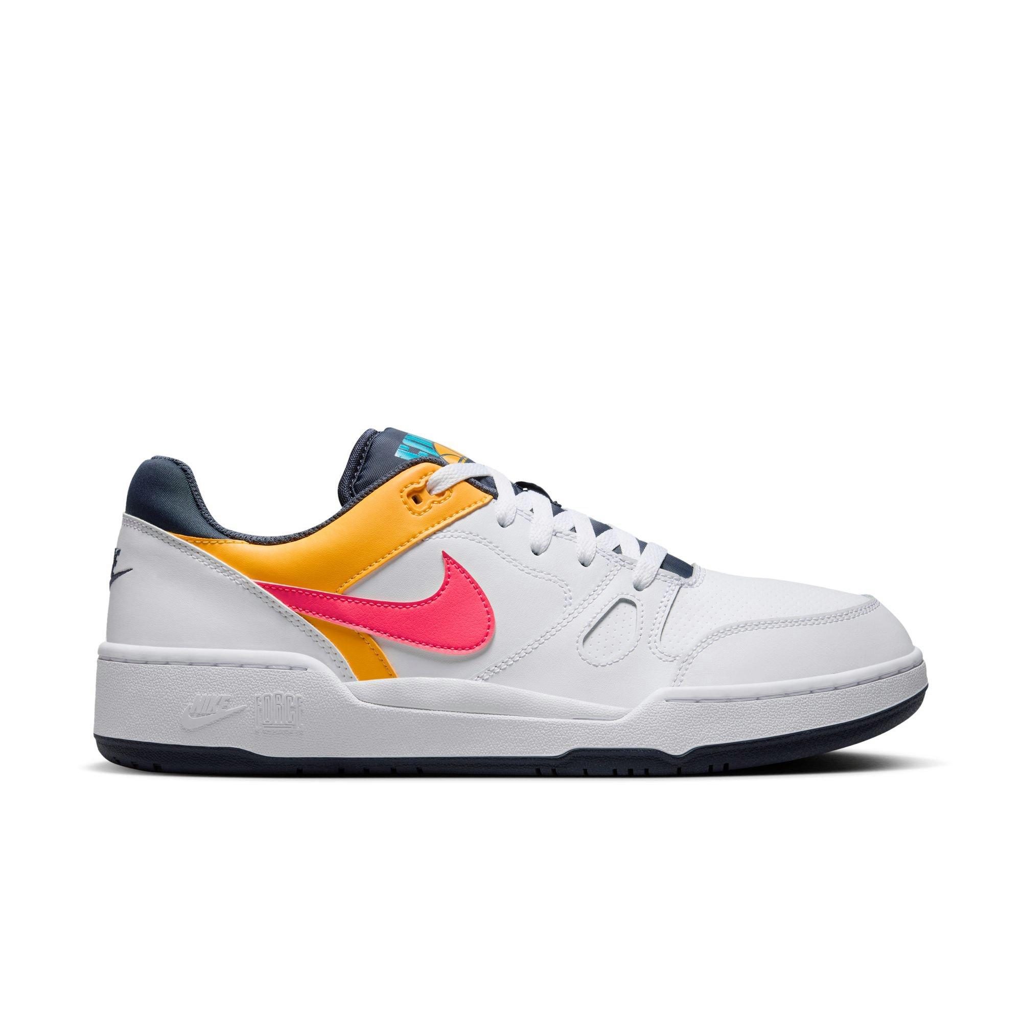 Nike Full Force Low "White/Racer Pink/Thunder Blue" Men's Shoe - MULTI-COLOR Thumbnail View 1