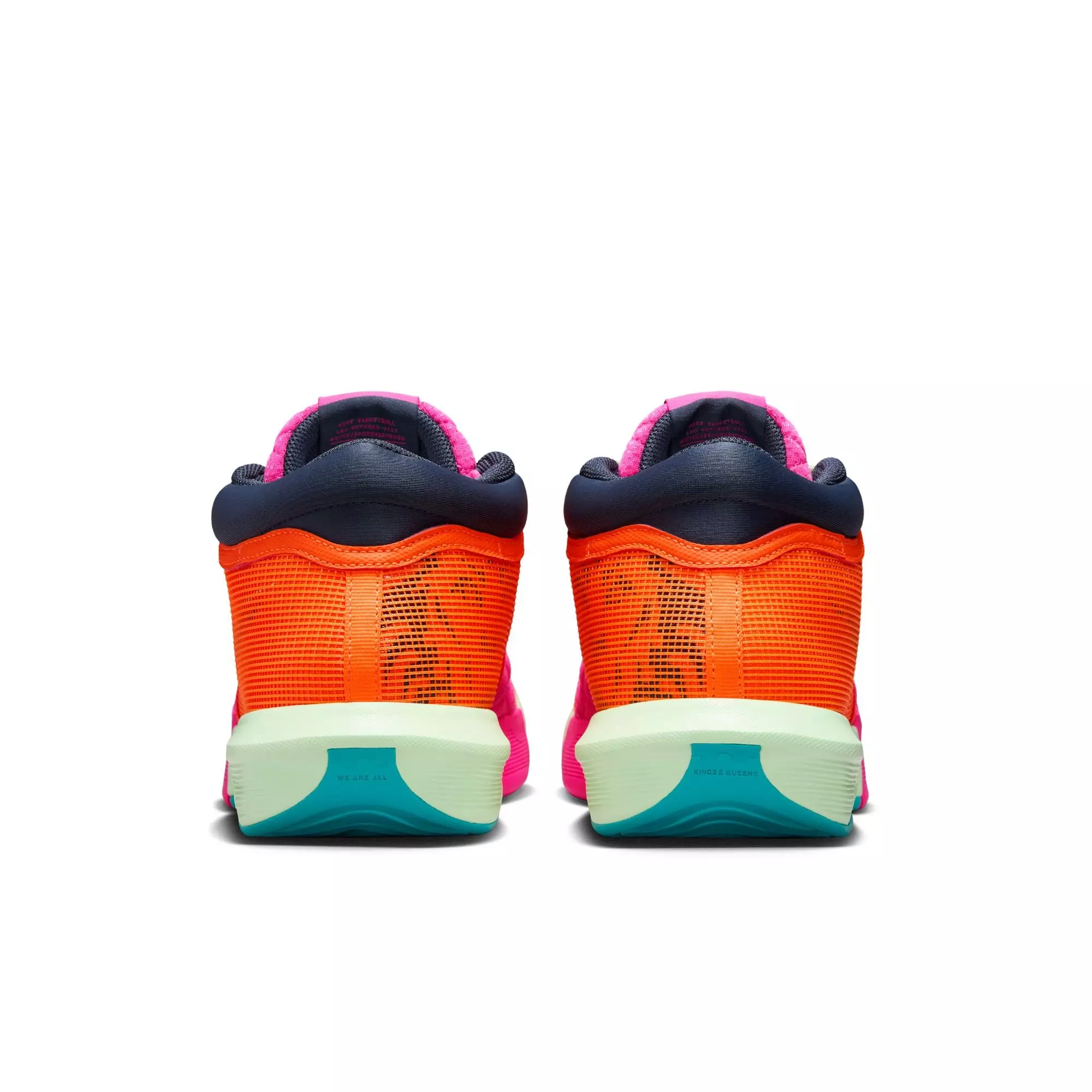 Nike LeBron Witness 8 "Total Orange/Thunder Blue/Laser Fuchsia" Men's Basketball Shoe - Total Orange/Thunder Blue/Laser Fuchsia