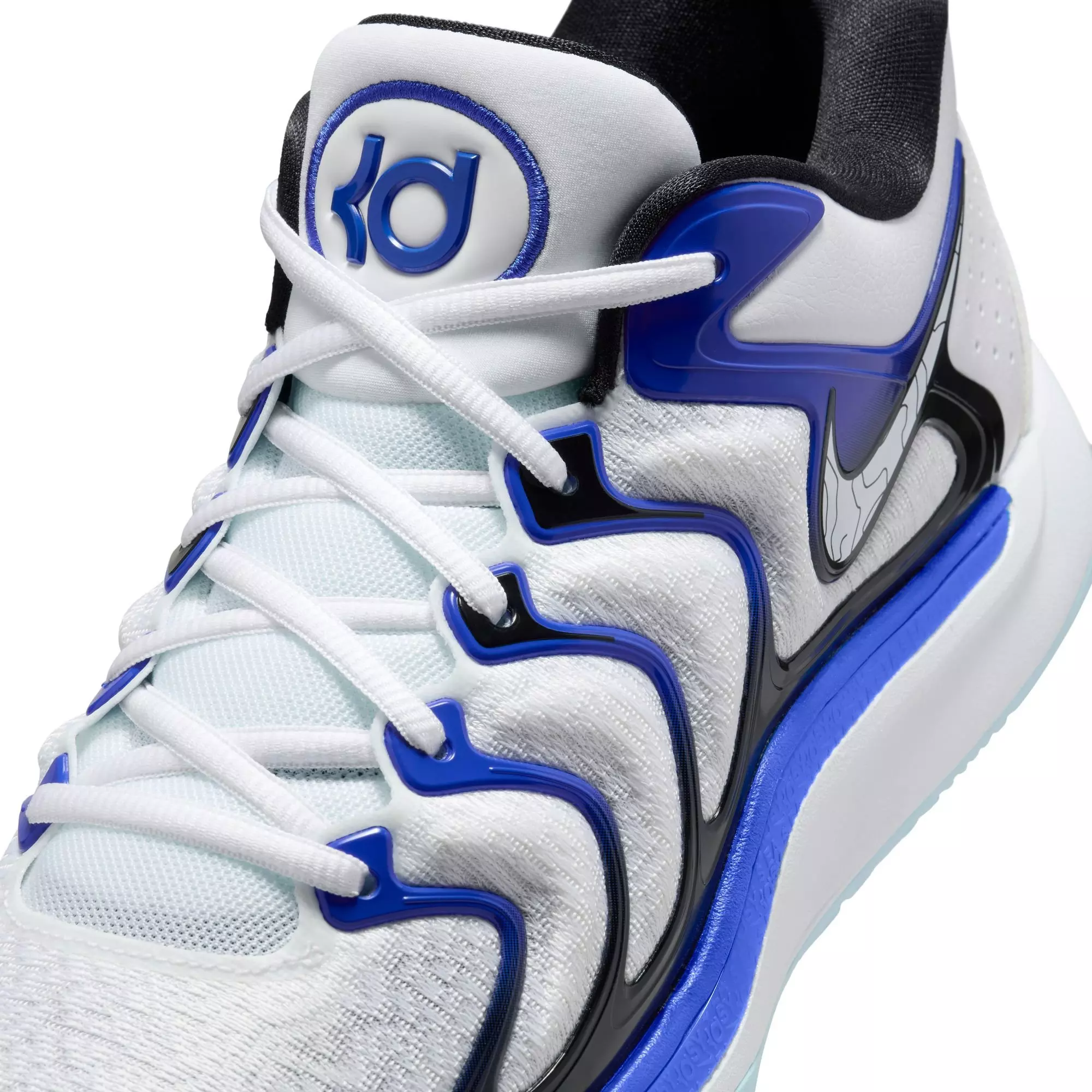 Nike KD17 "Glacial Rift" Men's Basketball Shoe - WHITE/BLACK/GAME ROYAL