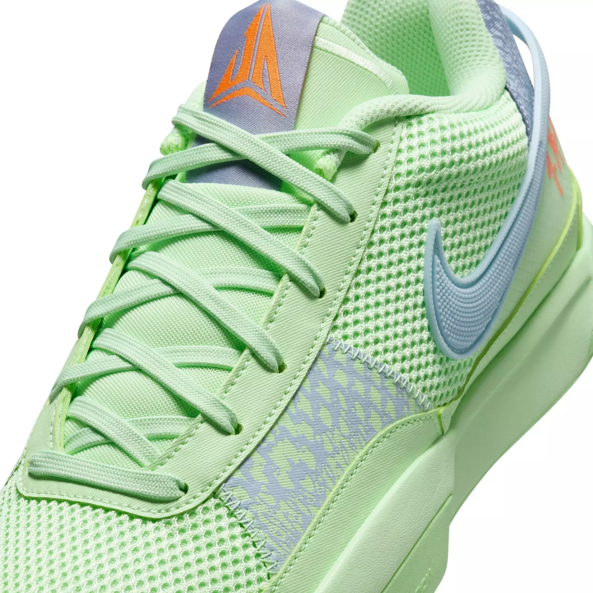 Nike Ja 1 "Bright Mandarin" Men's Basketball Shoe - BRIGHT MANDARIN/WHITE/VAPOR GREEN
