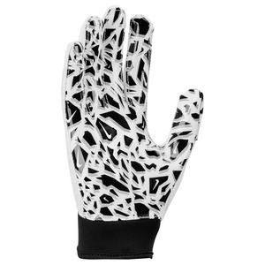 Nike Youth Shark 2.0 Football Receiver Gloves - White/Black