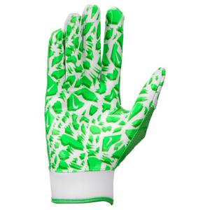 Nike Shark 2.0 Youth Football Receiver Gloves - Green/White