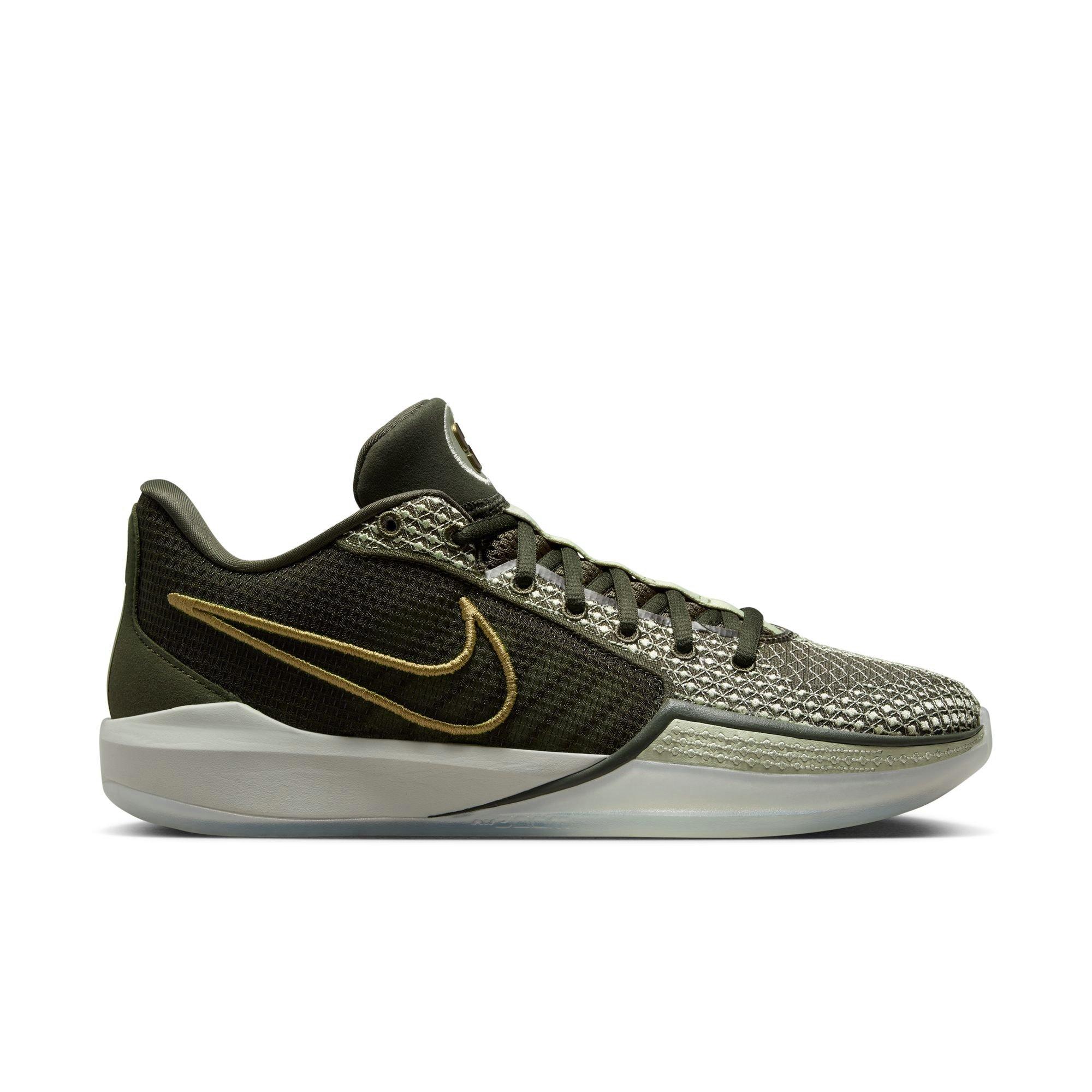 Nike Sabrina 1 "Dedication" Basketball Shoe - CARGO KHAKI/METALLIC GOLD/OLIVE AURA Thumbnail View 1