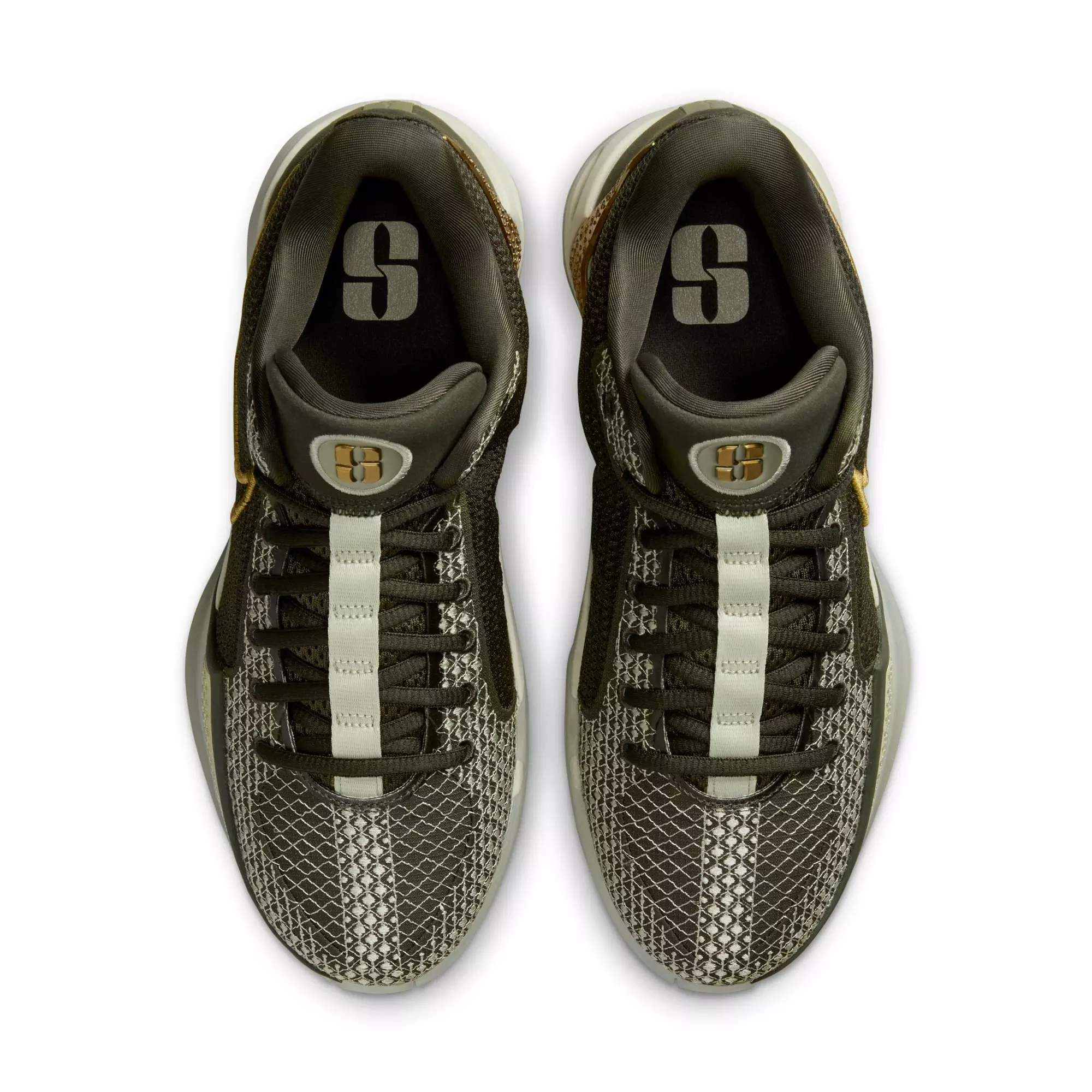 Nike Sabrina 1 "Dedication" Basketball Shoe - CARGO KHAKI/METALLIC GOLD/OLIVE AURA