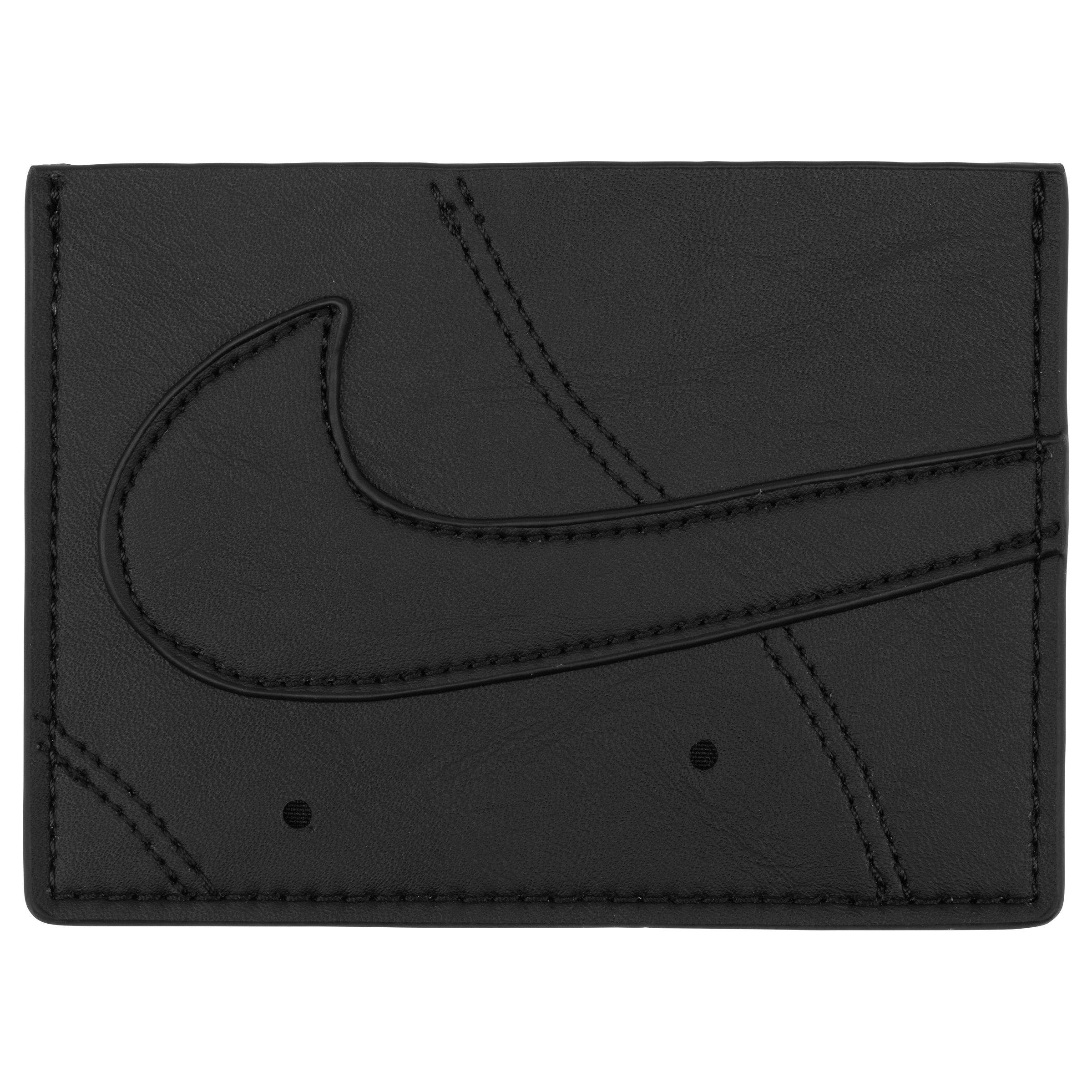 Nike Icon Air Force 1 Card Wallet - BLACK Thumbnail View 1