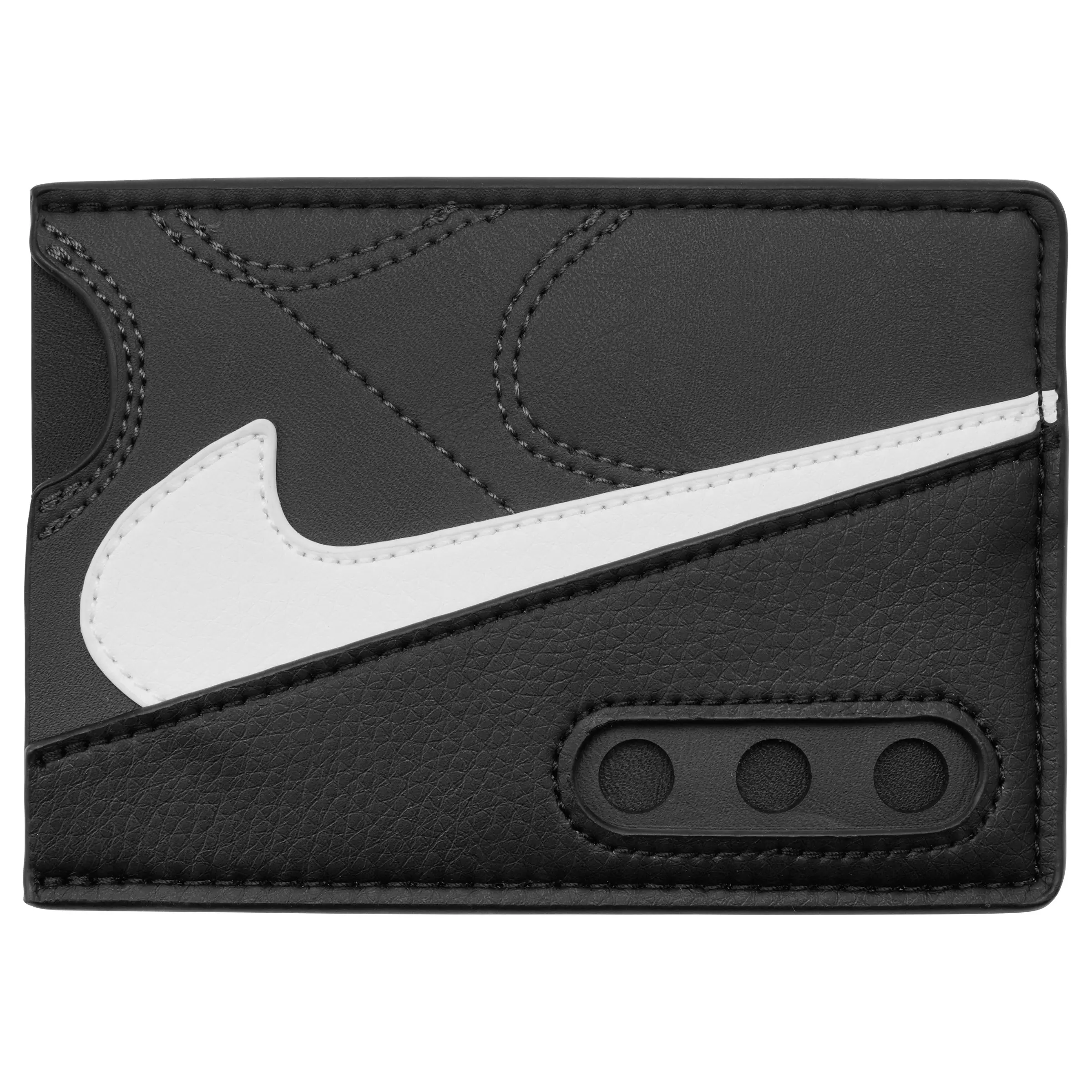 Nike Icon Air Max 90 Card Wallet-Grey/Black - BLACK/GREY