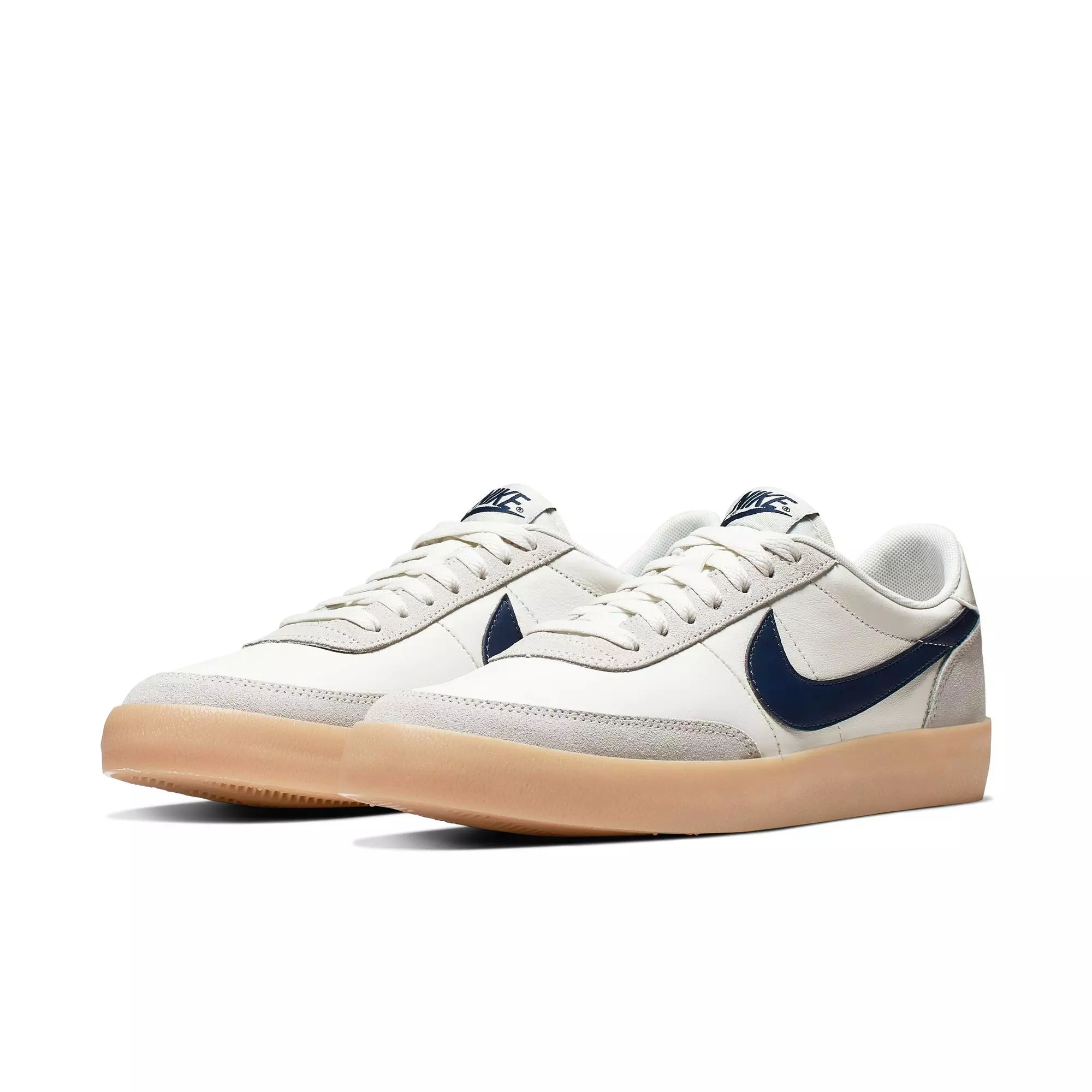 Nike Killshot 2 Leather "Sail/Midnight Navy/Gun Yellow" Men's Shoe - OFF-WHITE/BLUE
