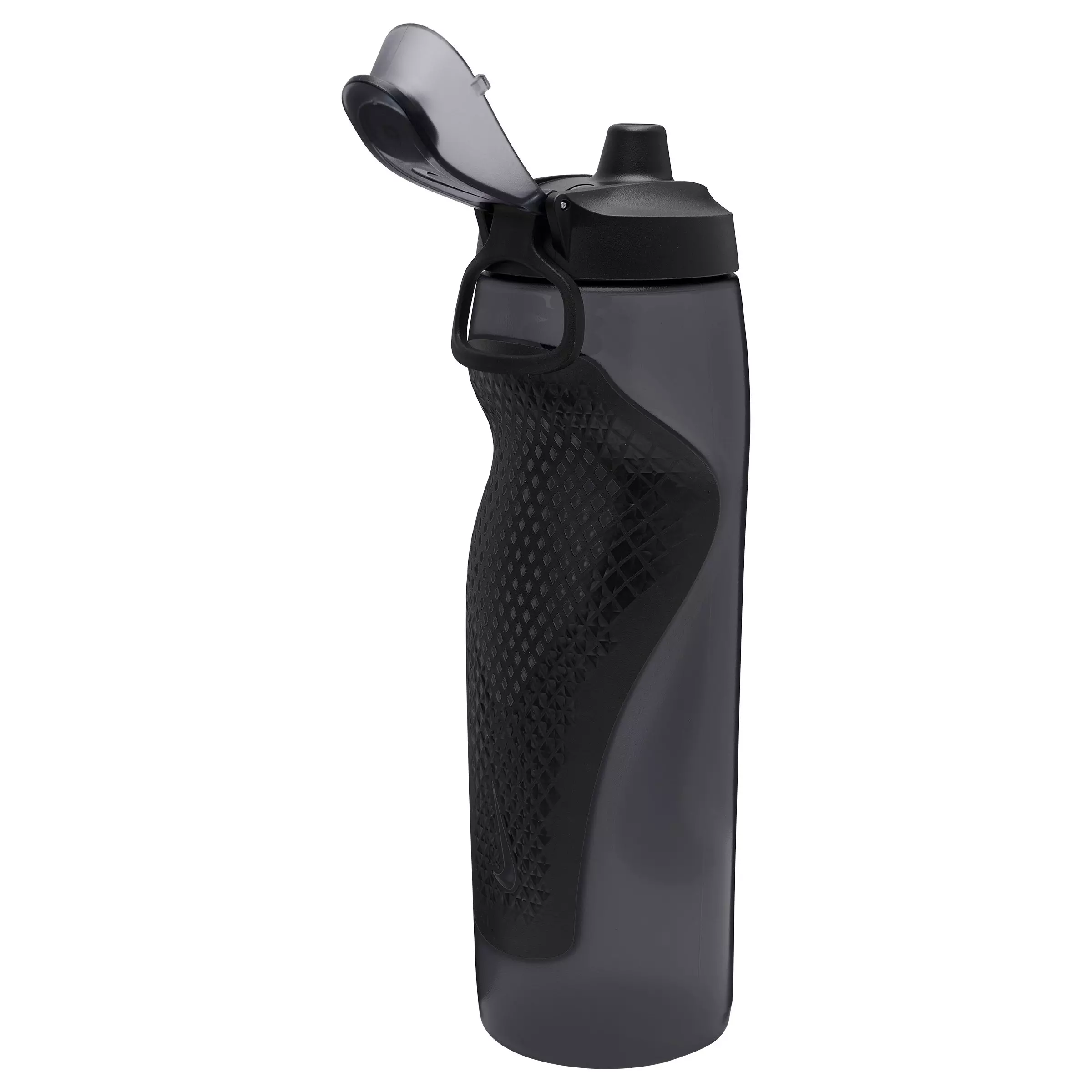Nike Refuel 32oz Squeezable Water Bottle - Black - BLACK