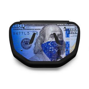 Battle Sports Blue Strips Football Back Plate