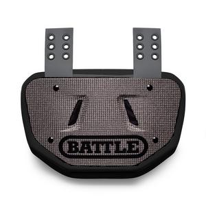 Battle Sports 3D Diamond Black Football Backplate