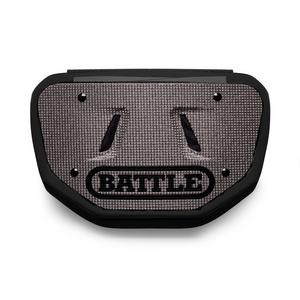 Battle Sports 3D Diamond Black Football Backplate