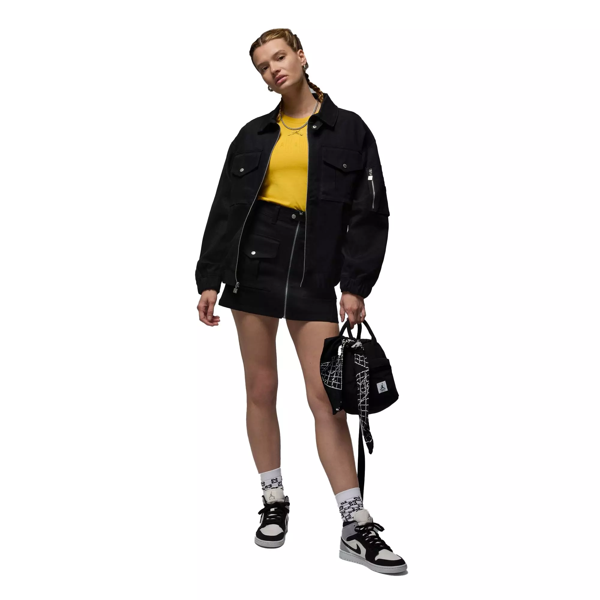 Jordan Women's Essential Slim Tee - YELLOW