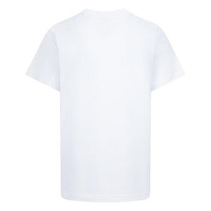 Jordan Big Boys' Gradient Stacked Tee - White