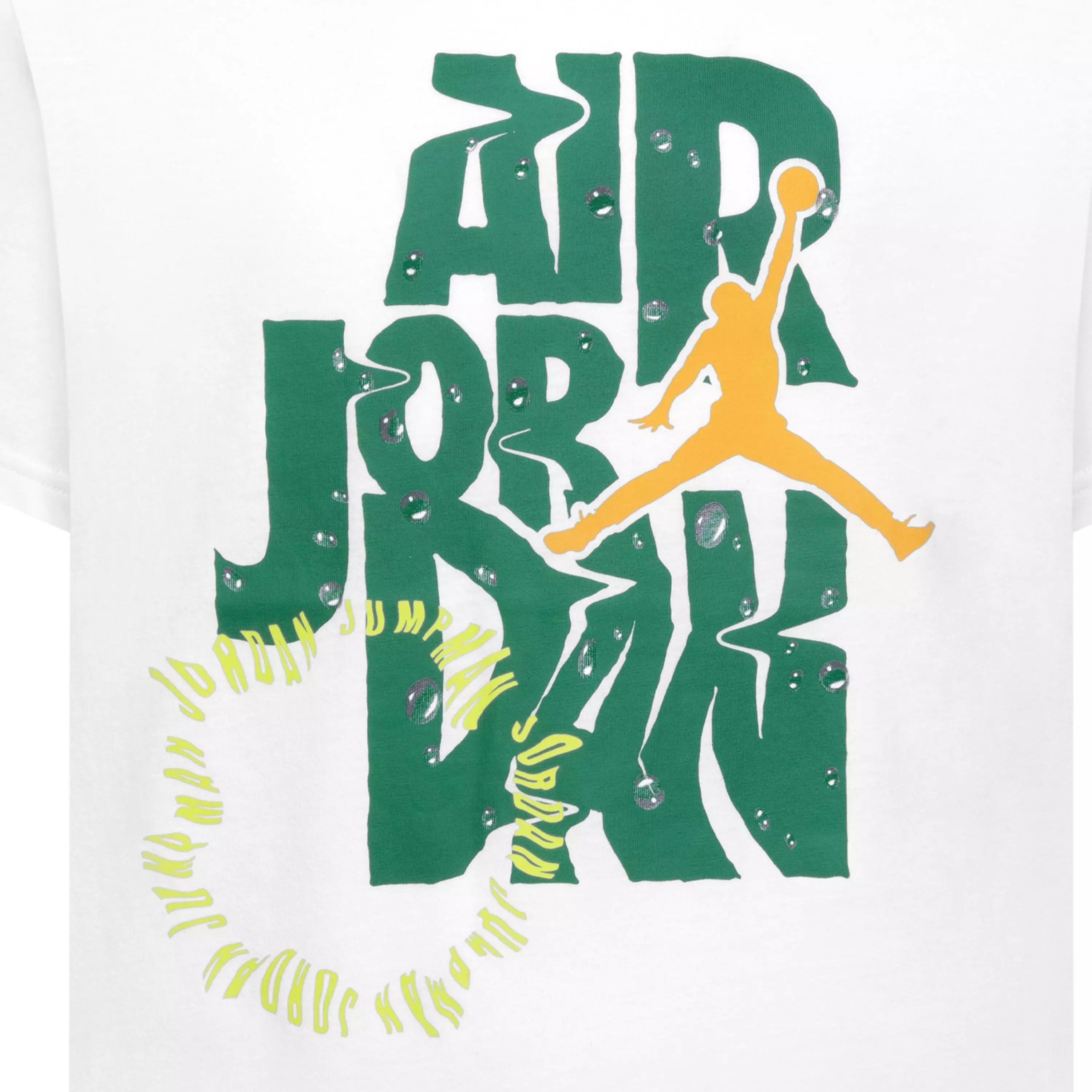 Jordan Big Boys' Fuel Up Tee - White - WHITE