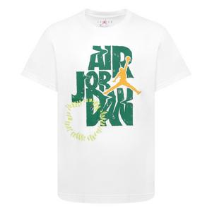 Jordan Big Boys' Fuel Up Tee - White