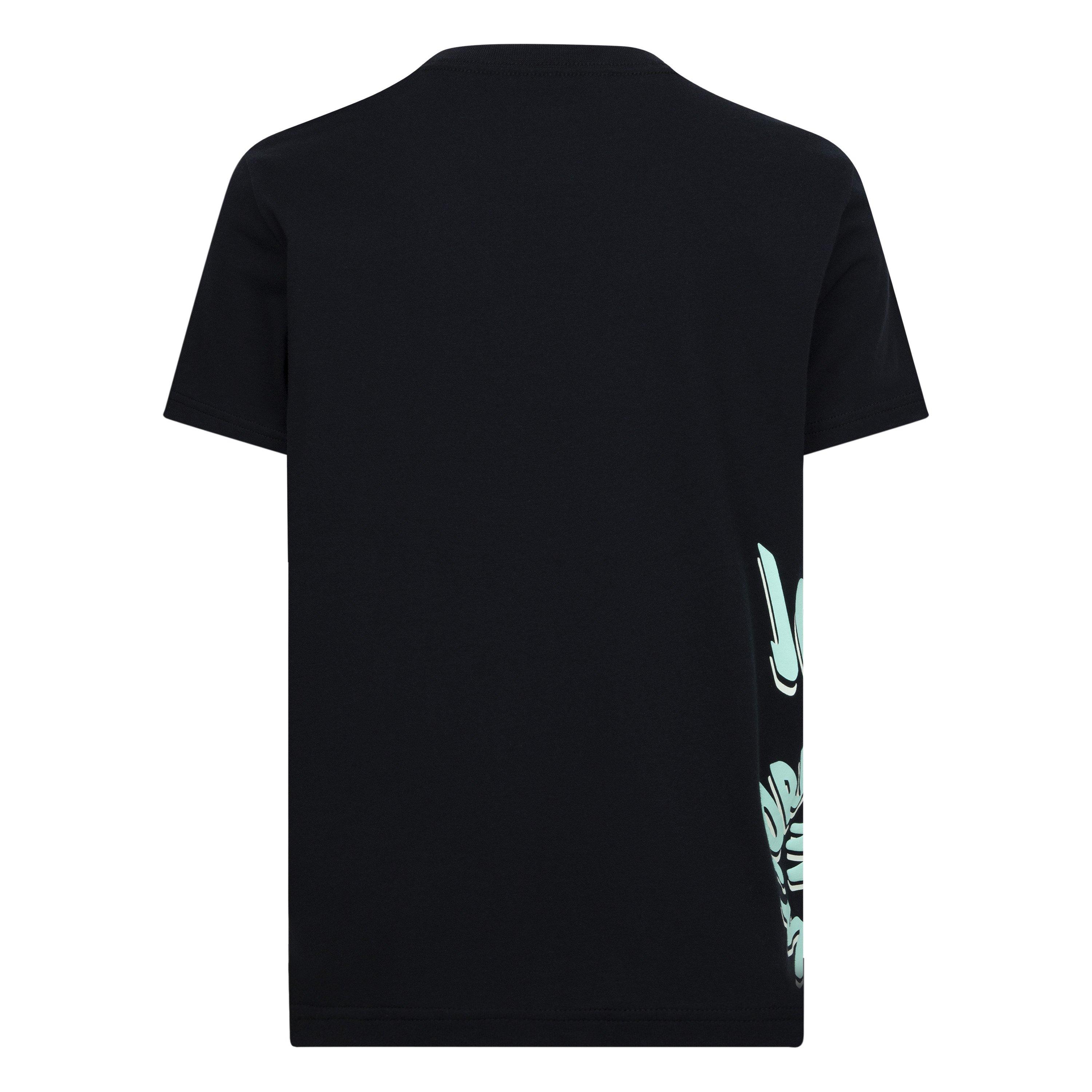 Jordan Big Boys' Warped Galaxy Tee - Black - BLACK Thumbnail View 2