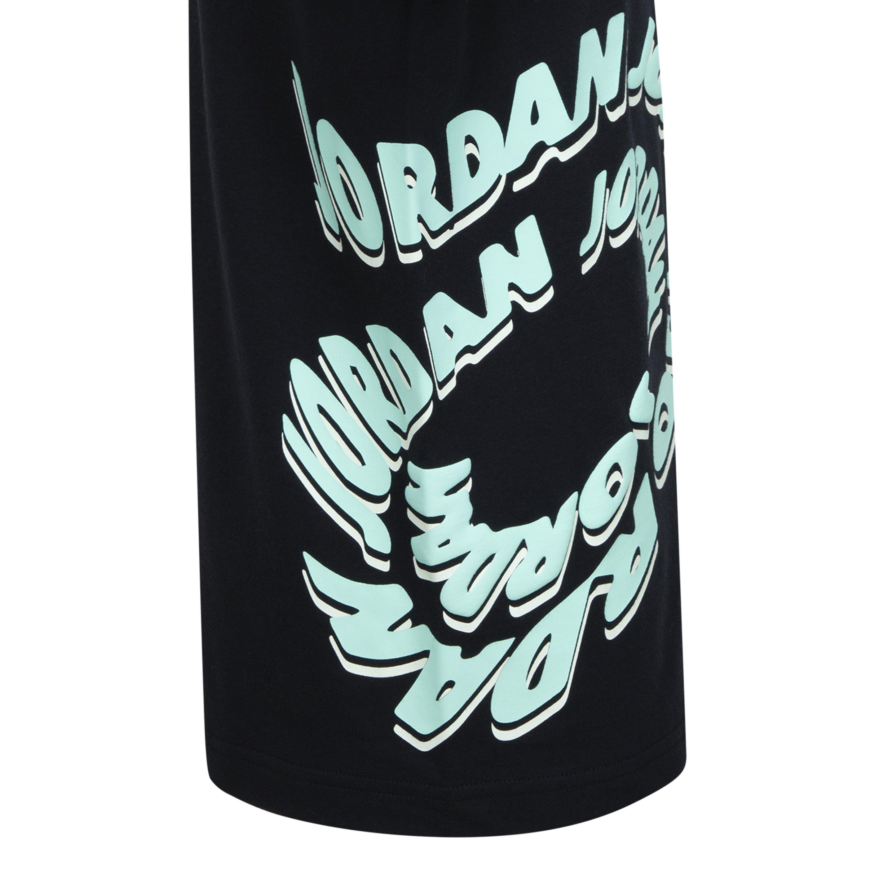 Jordan Big Boys' Warped Galaxy Tee - Black - BLACK Thumbnail View 3