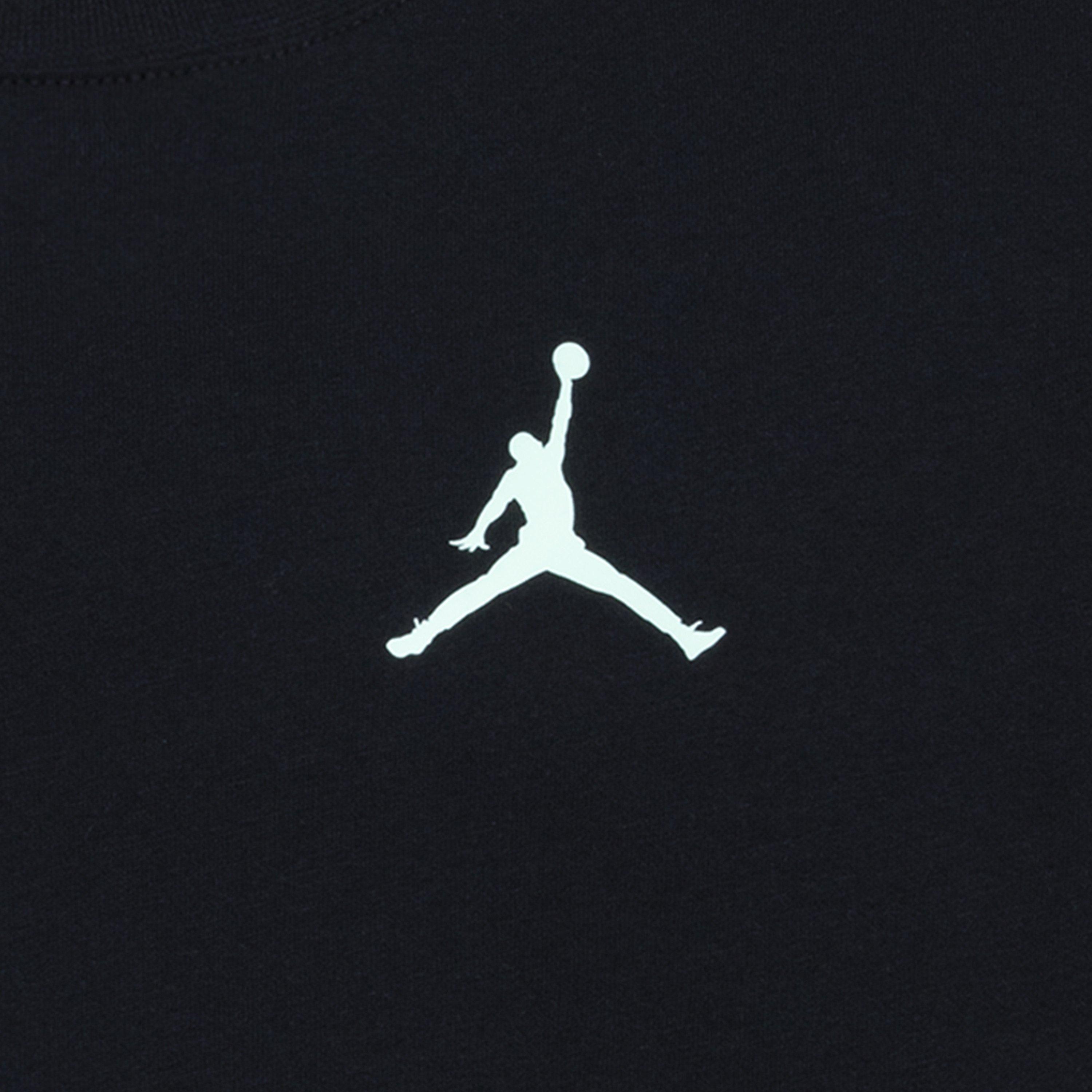 Jordan Big Boys' Warped Galaxy Tee - Black - BLACK Thumbnail View 4