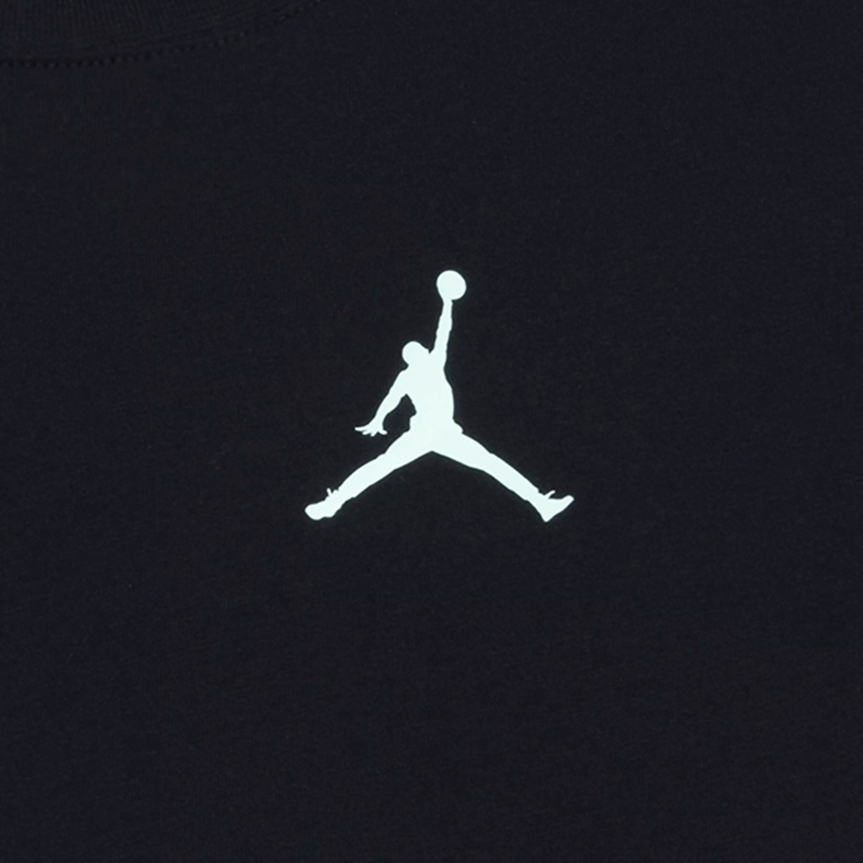 Jordan Big Boys' Warped Galaxy Tee - Black - BLACK