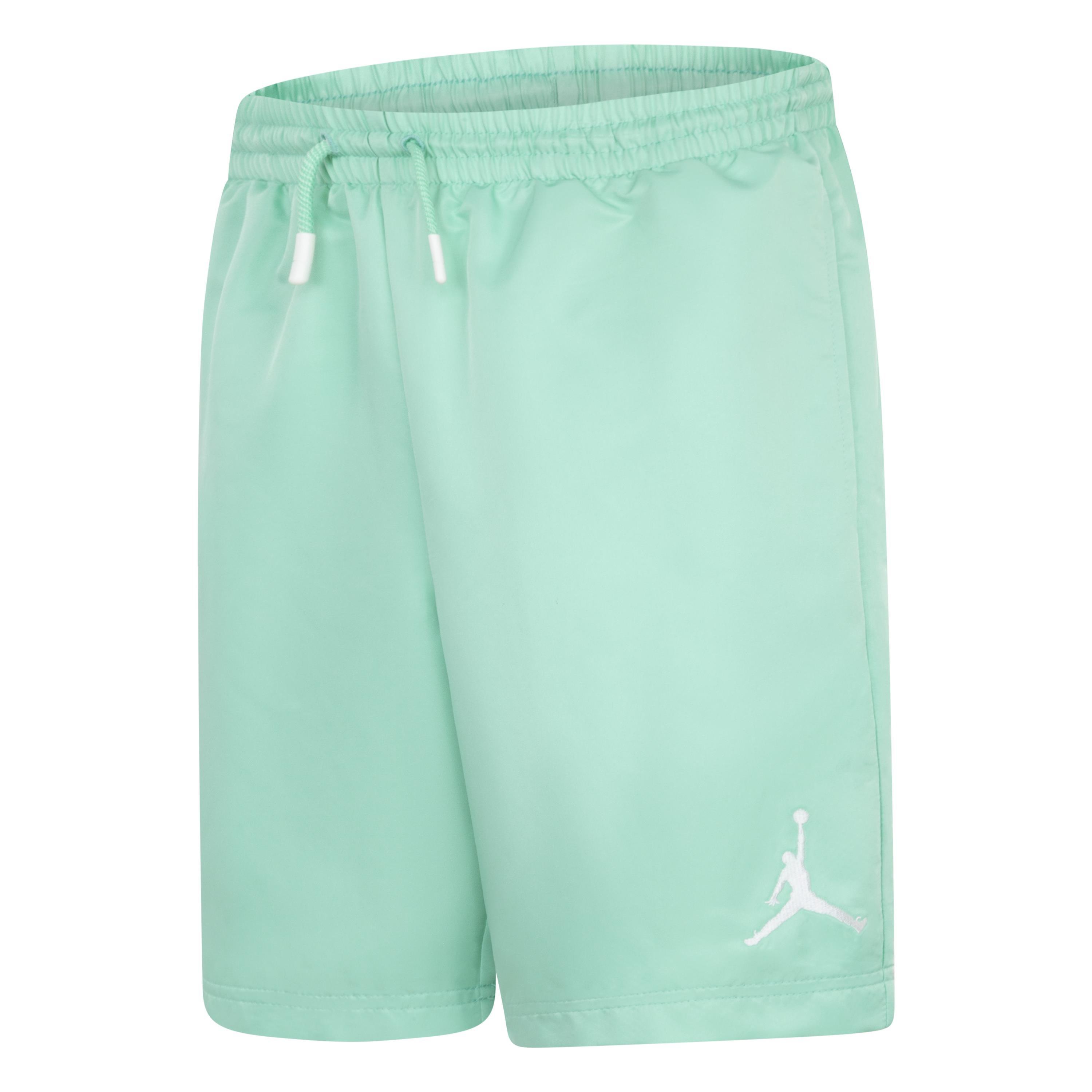 Jordan Big Boys' Woven Play Shorts - Emerald - MINT Thumbnail View 1