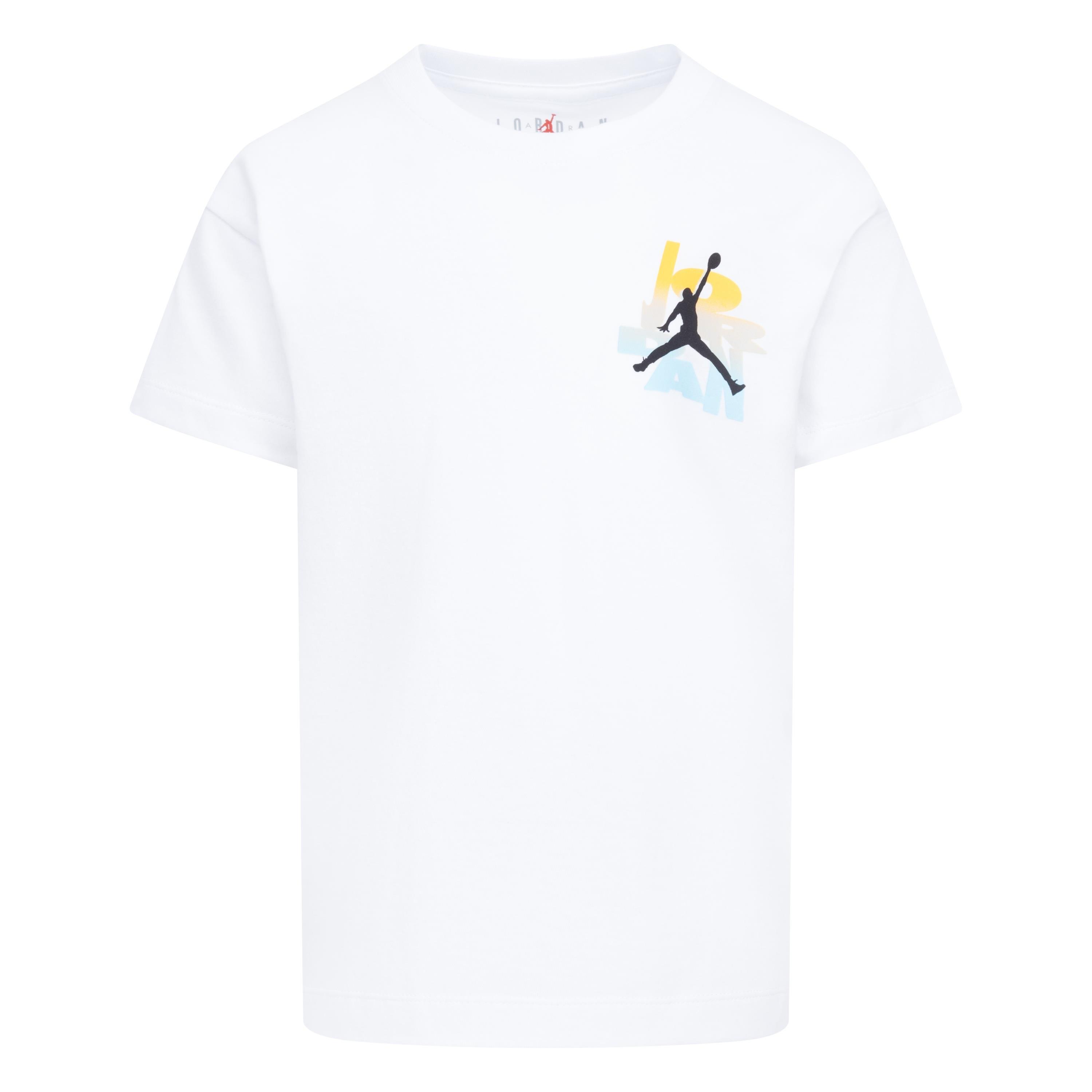 Jordan Big Girls' SKK Dunk Tee - White - WHITE Thumbnail View 1