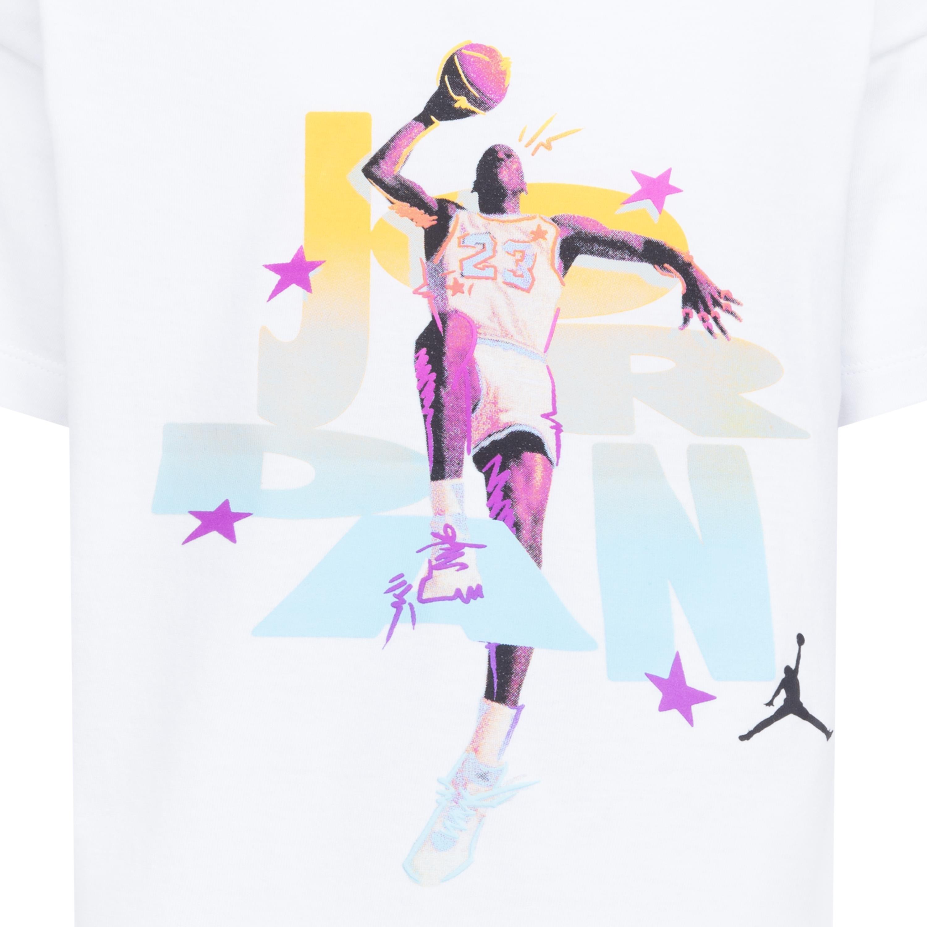 Jordan SKK Dunk Big Girls' White Tee