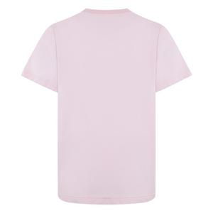 Jordan Big Girls' Gradient Stacked Tee - Pink