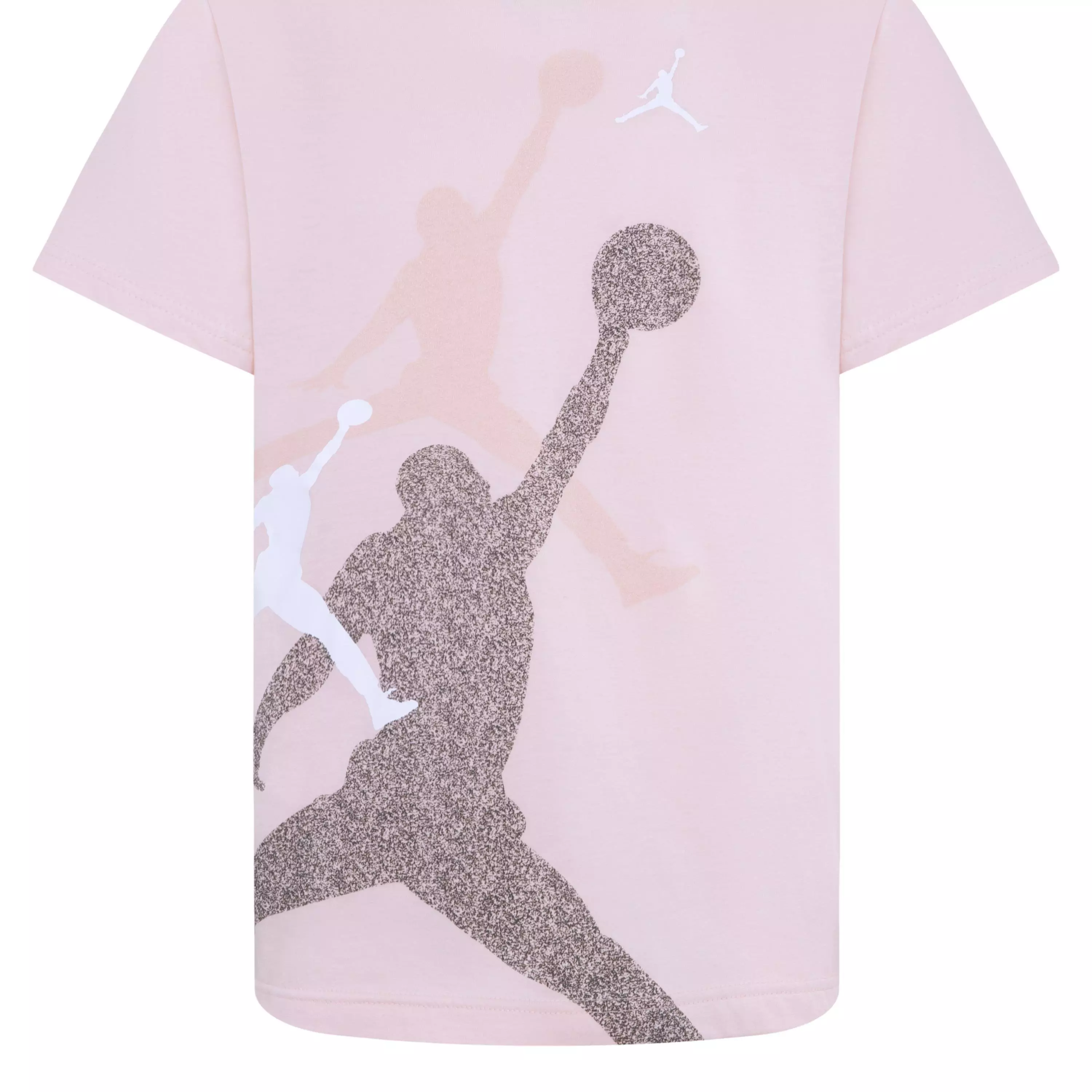Jordan Big Girls' Gradient Stacked Tee - Pink - PINK