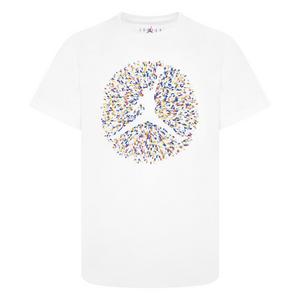 Jordan Big Girls' Poolside Tee - White