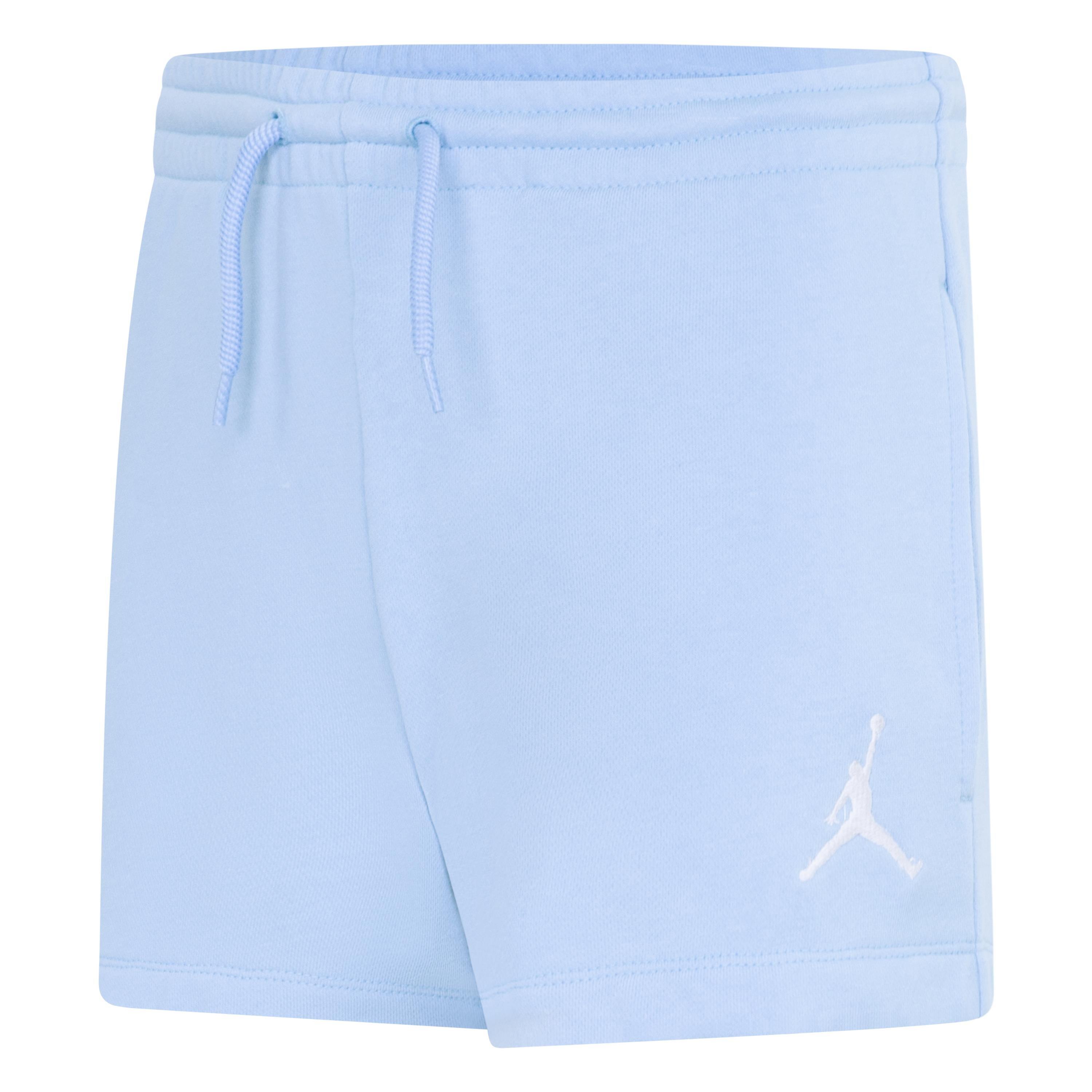 Jordan Essential Big Girls' Aqua Blue Shorts