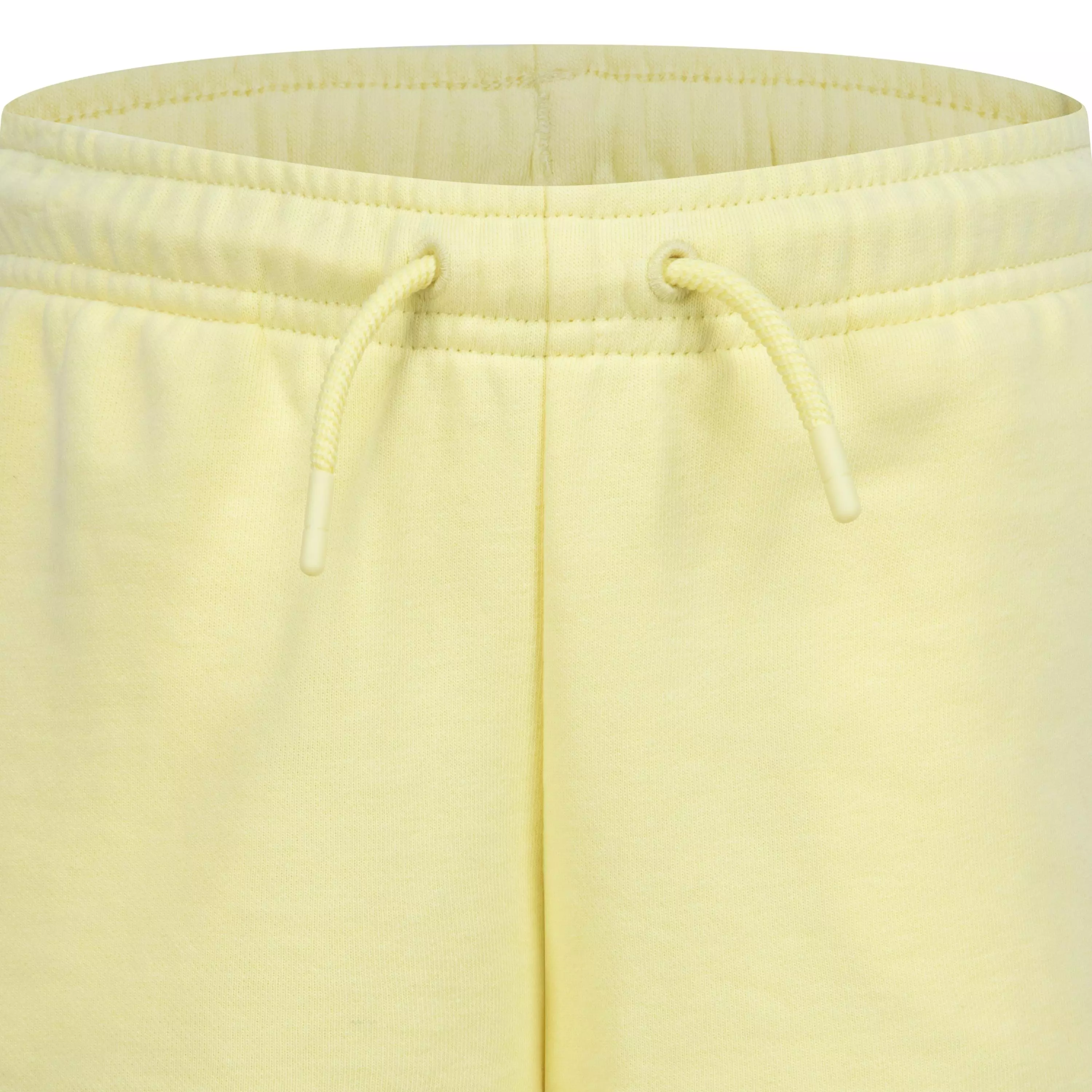 Jordan Big Girls' Essential Shorts - Laser Orange - YELLOW
