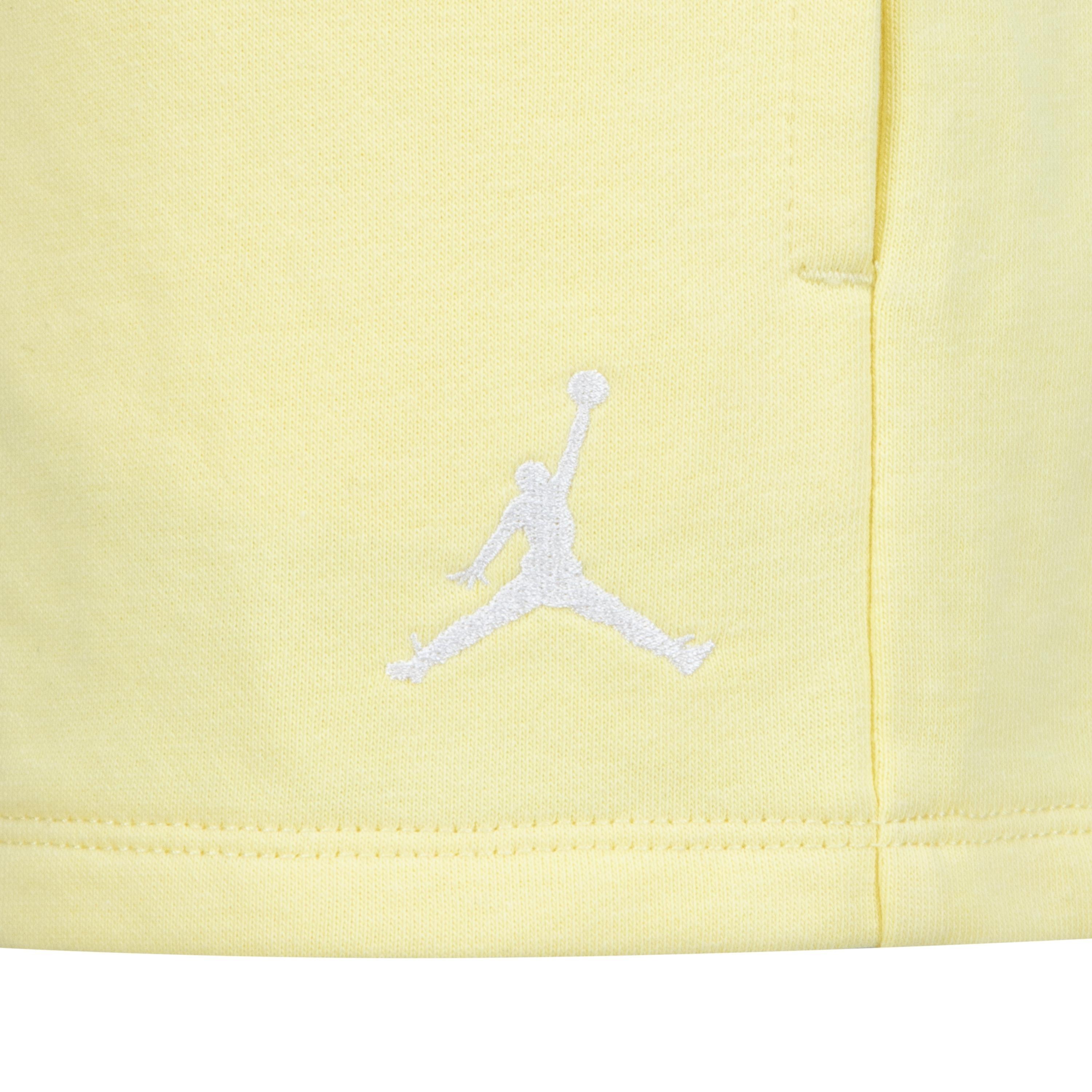 Jordan Essential Big Girls' Laser Orange Shorts