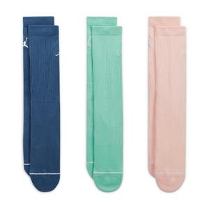 Jordan Everyday Crew Socks (3 Pairs)-Multi-Color