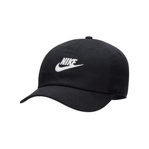 Nike Youth Club Unstructured Futura Wash Cap-Black