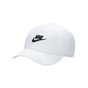 Nike Youth Club Unstructured Futura Wash Cap-White