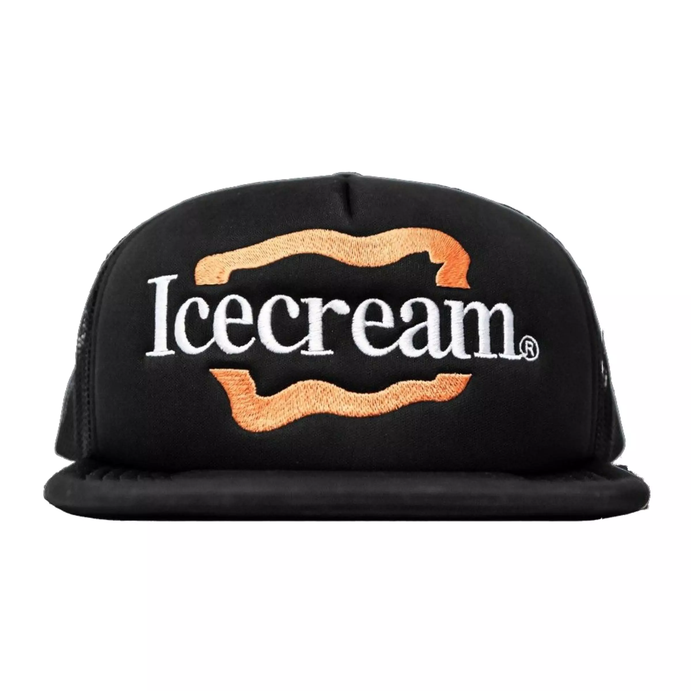 Ice Cream Essentials Trucker Snapback-Black/White - BLACK/WHITE
