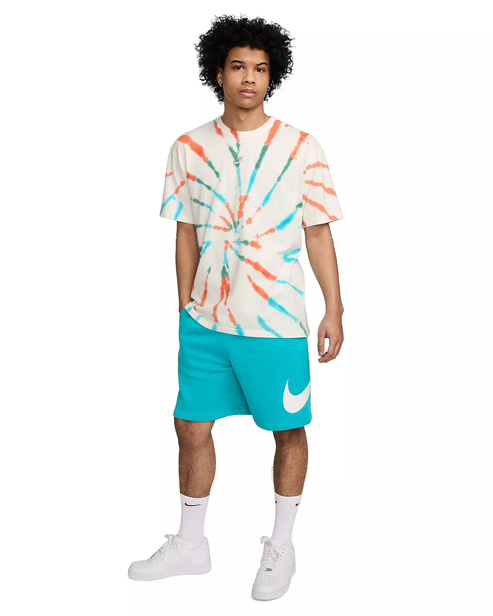 Nike Men's Club Short - Dusty Cactus - BLUE