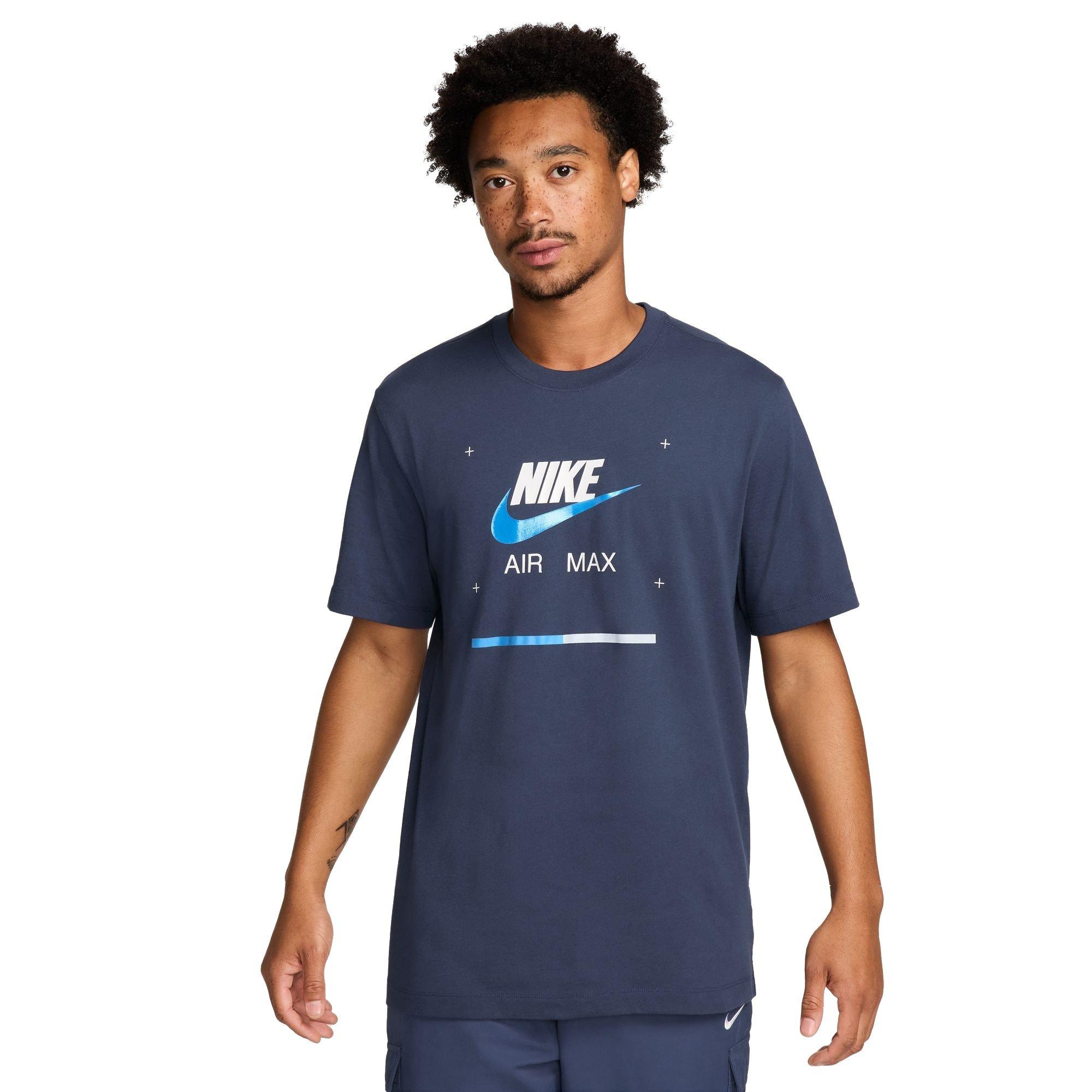 Nike Men's Sportswear Max Tee - Midnight Navy - NAVY