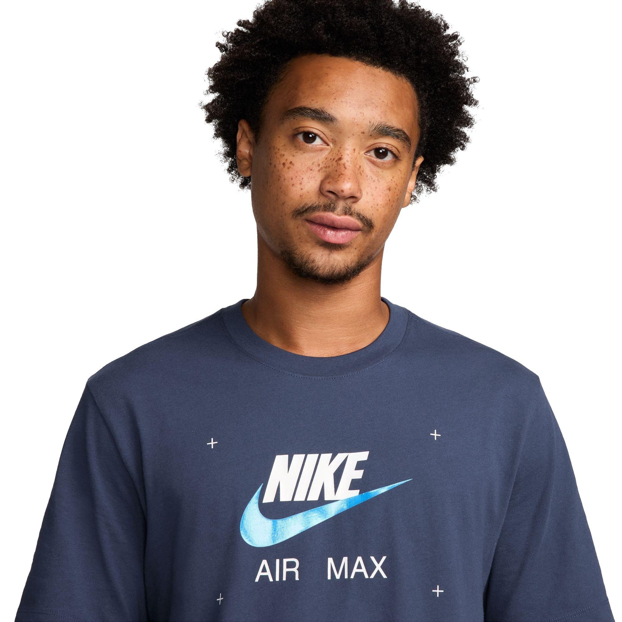 ■Nike■ Sportswear T-shirt M Midnight Navy HJ0773410 HJ0773 Nike Men's Sportswear Max Tee - Midnight Navy - Hibbett