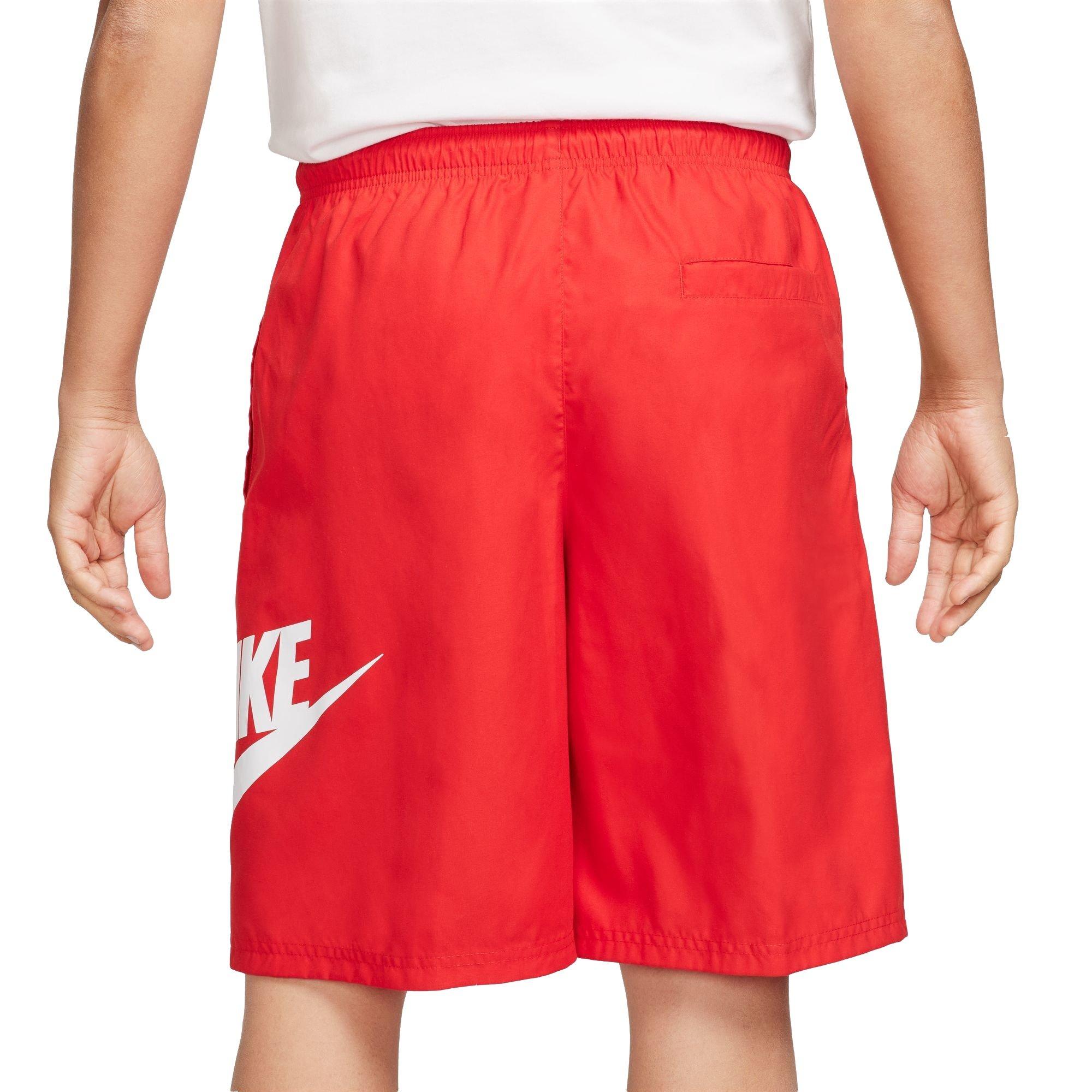 Nike Men's Club Woven Shorts - Red - RED Thumbnail View 2