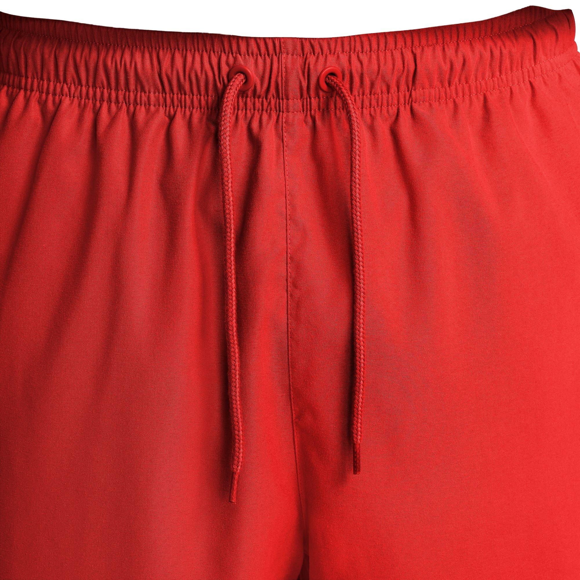 Nike Men's Club Woven Shorts - Red - RED Thumbnail View 4