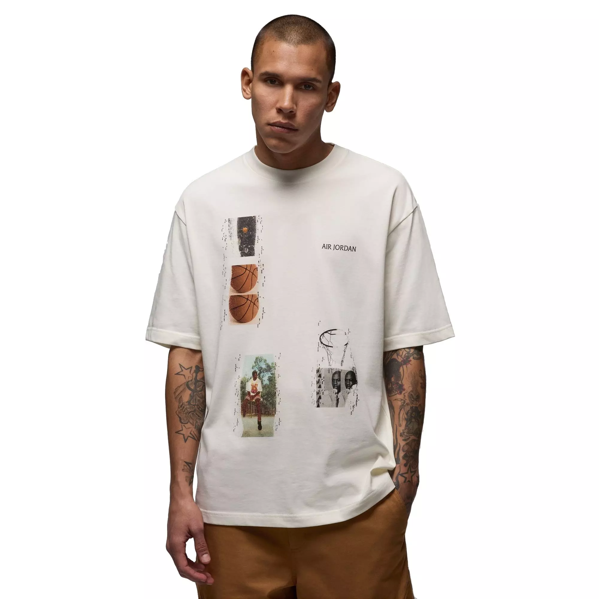Jordan Men's Flight Heritage 85 Tee - Sail - SAIL