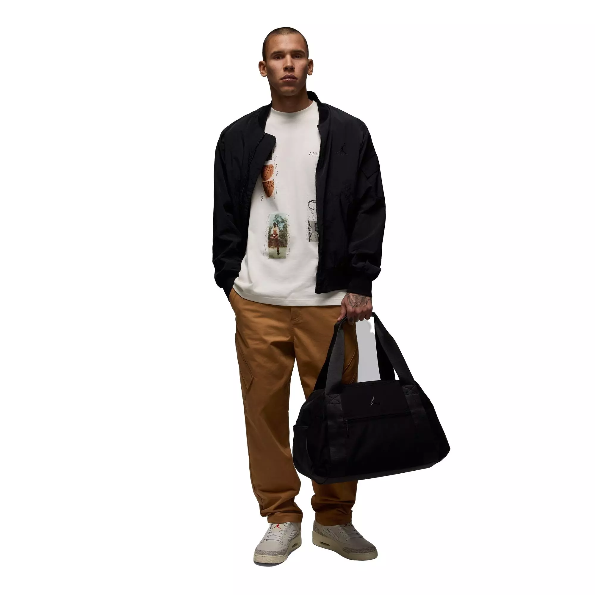 Jordan Men's Flight Heritage 85 Tee - Sail - SAIL