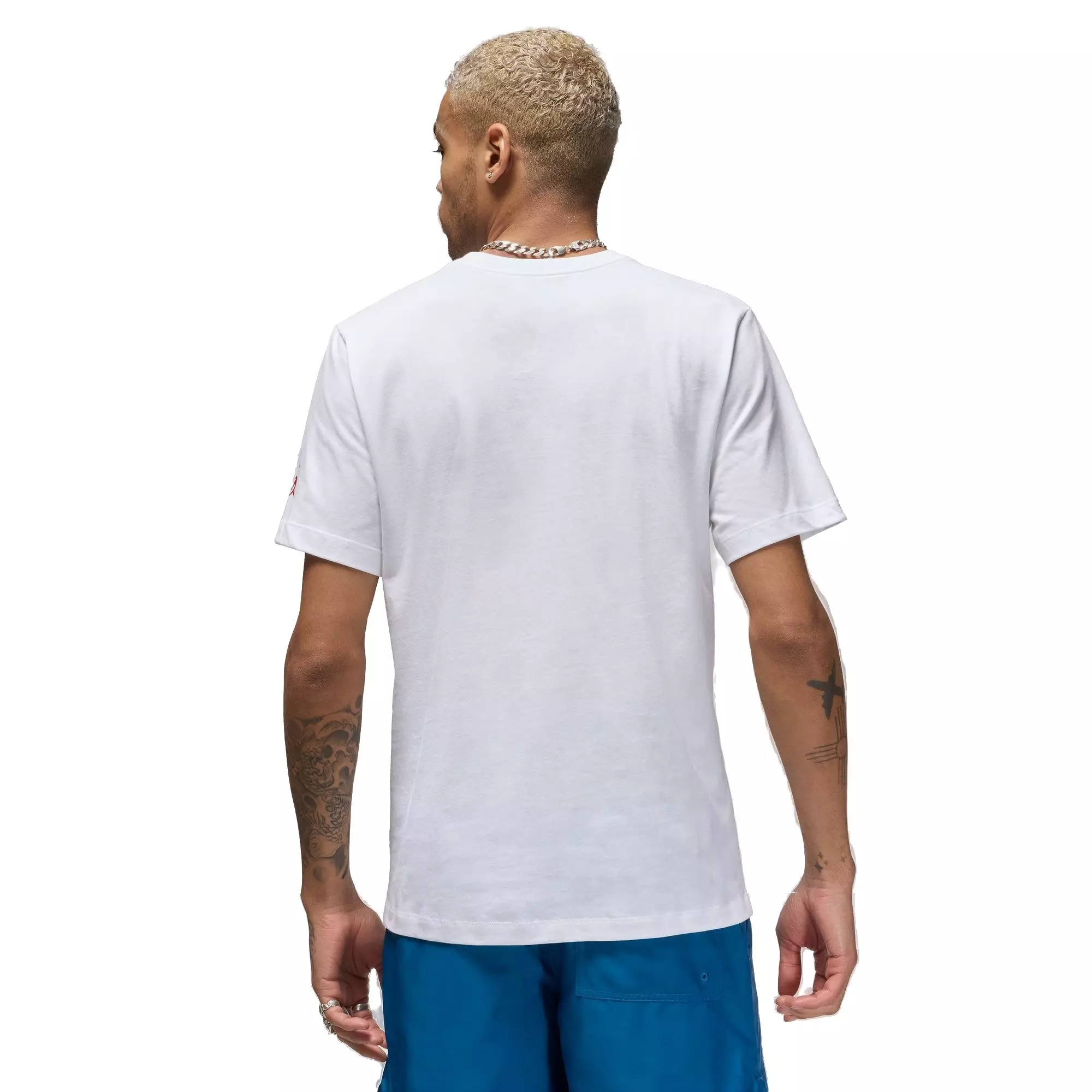 Jordan Men's Flight Essential Pool Tee - White - WHITE